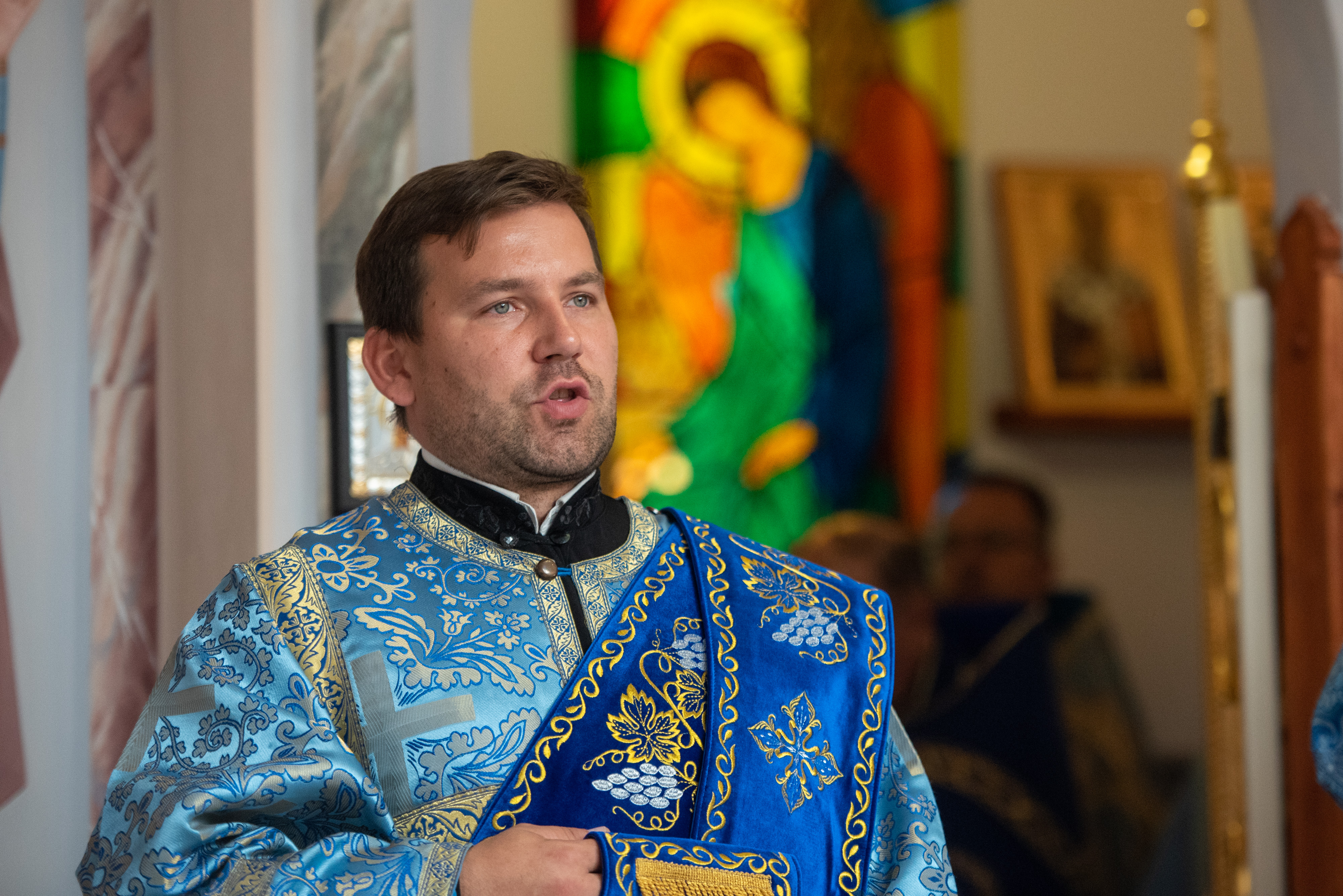 Wyświęcenie cerkwi Św. Sawy Serbskiego e Bielsku.