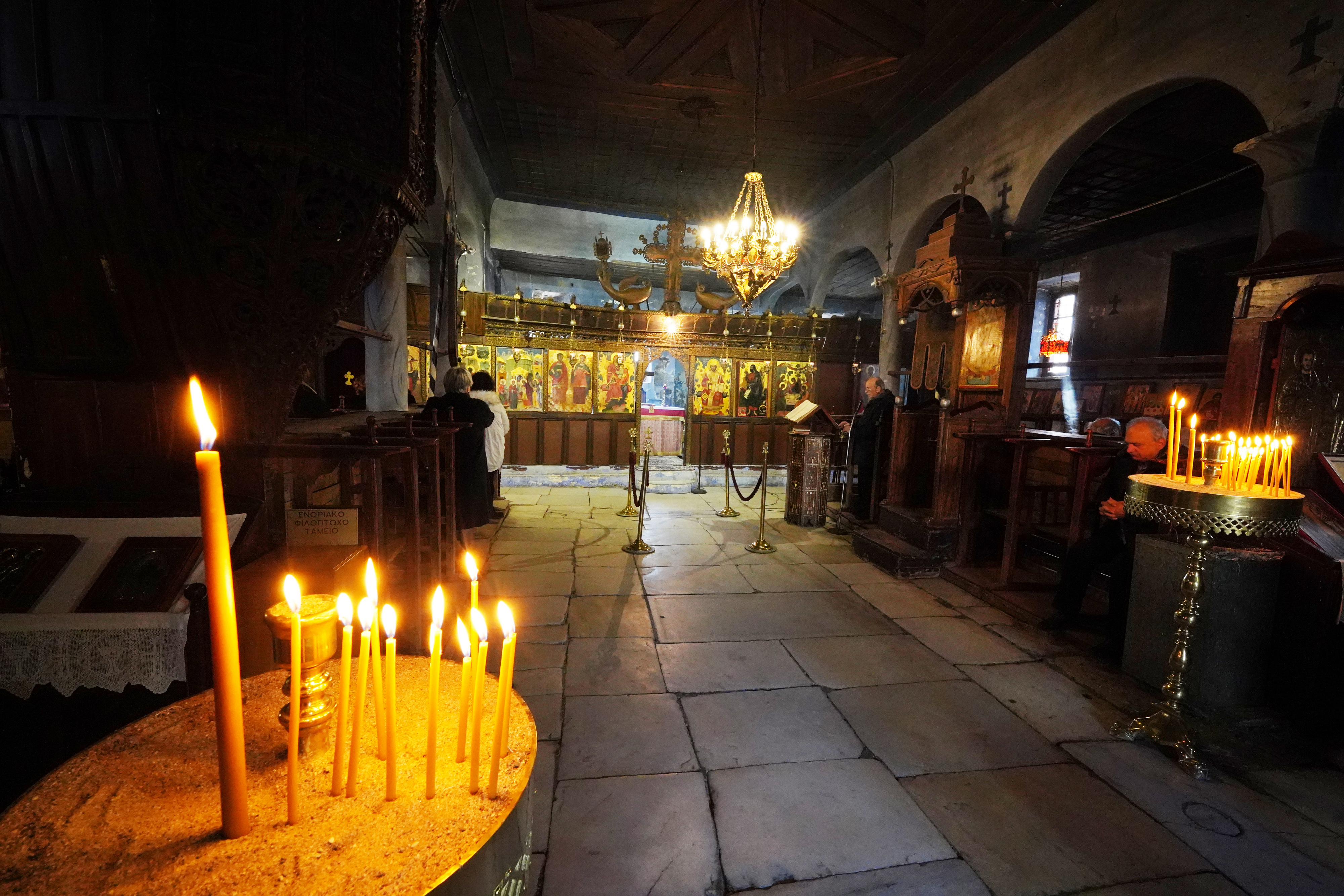 The old Sts. Cosma and Damian Orthodox church in Veria 