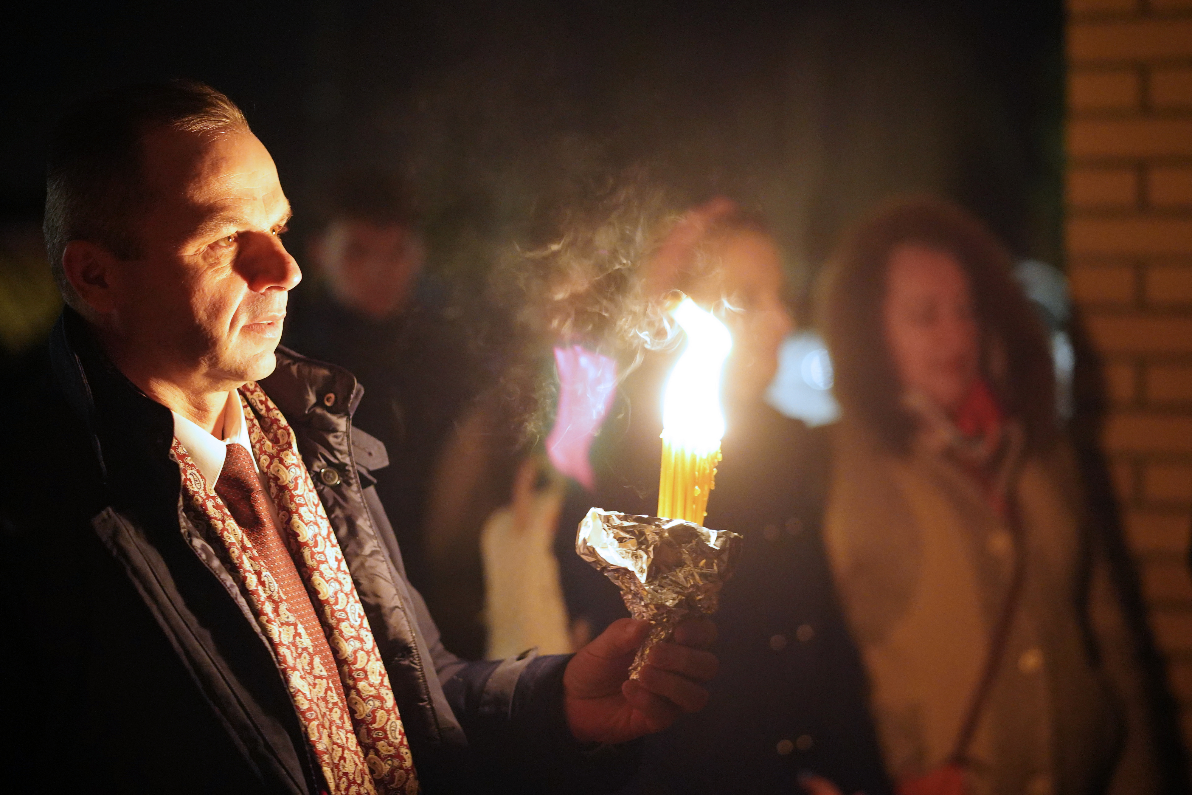 Easter night in Zwierki Convent