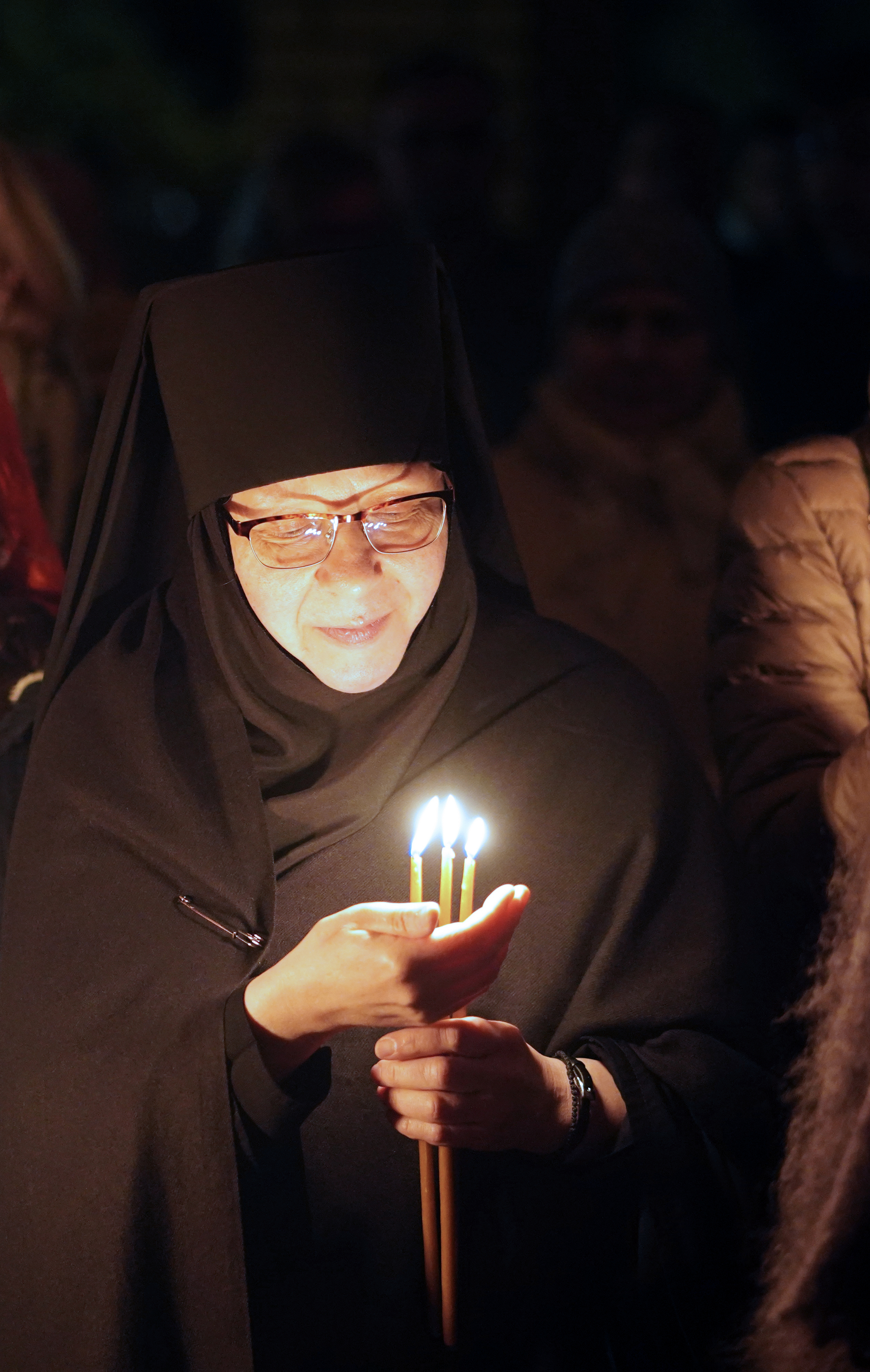 Paschal service in Zwierki Convent