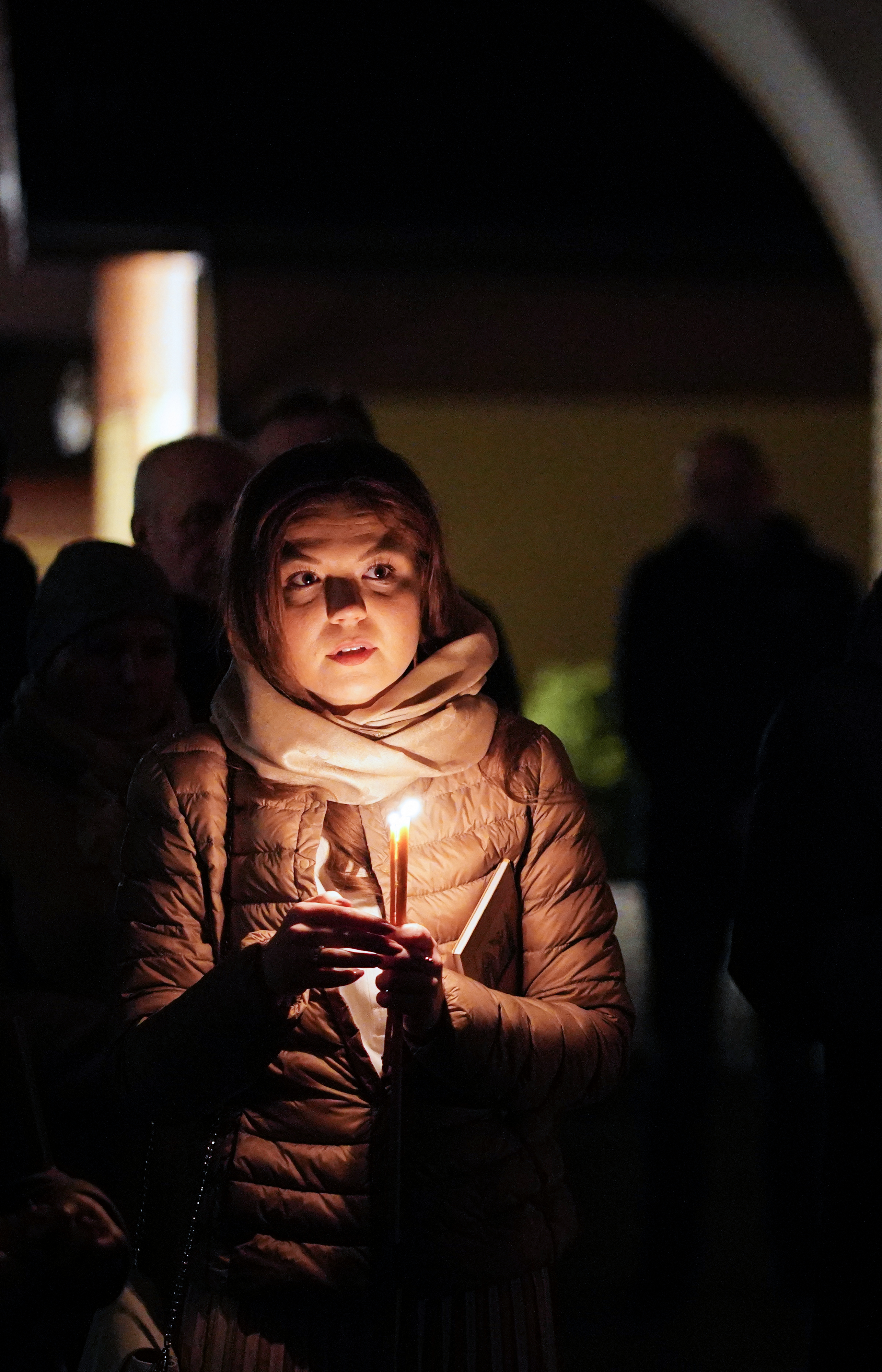 Paschal service in Zwierki Convent