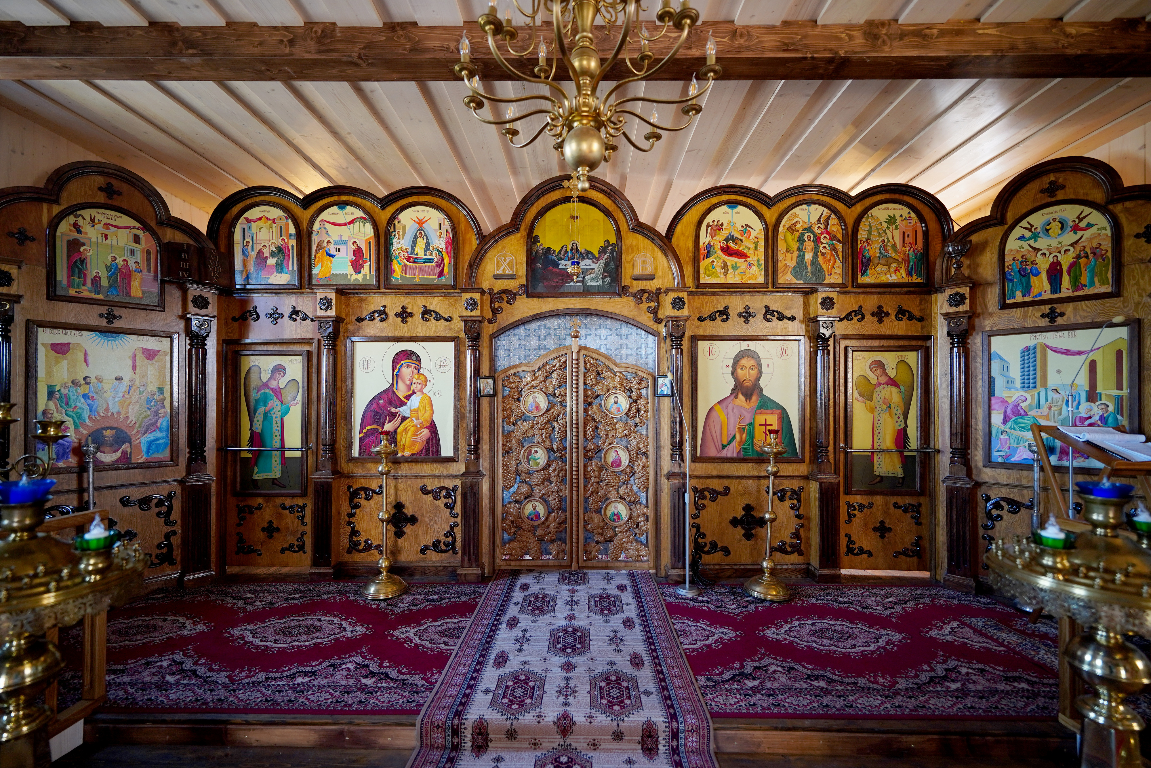 The Orthodox cementary chapel in Gródek