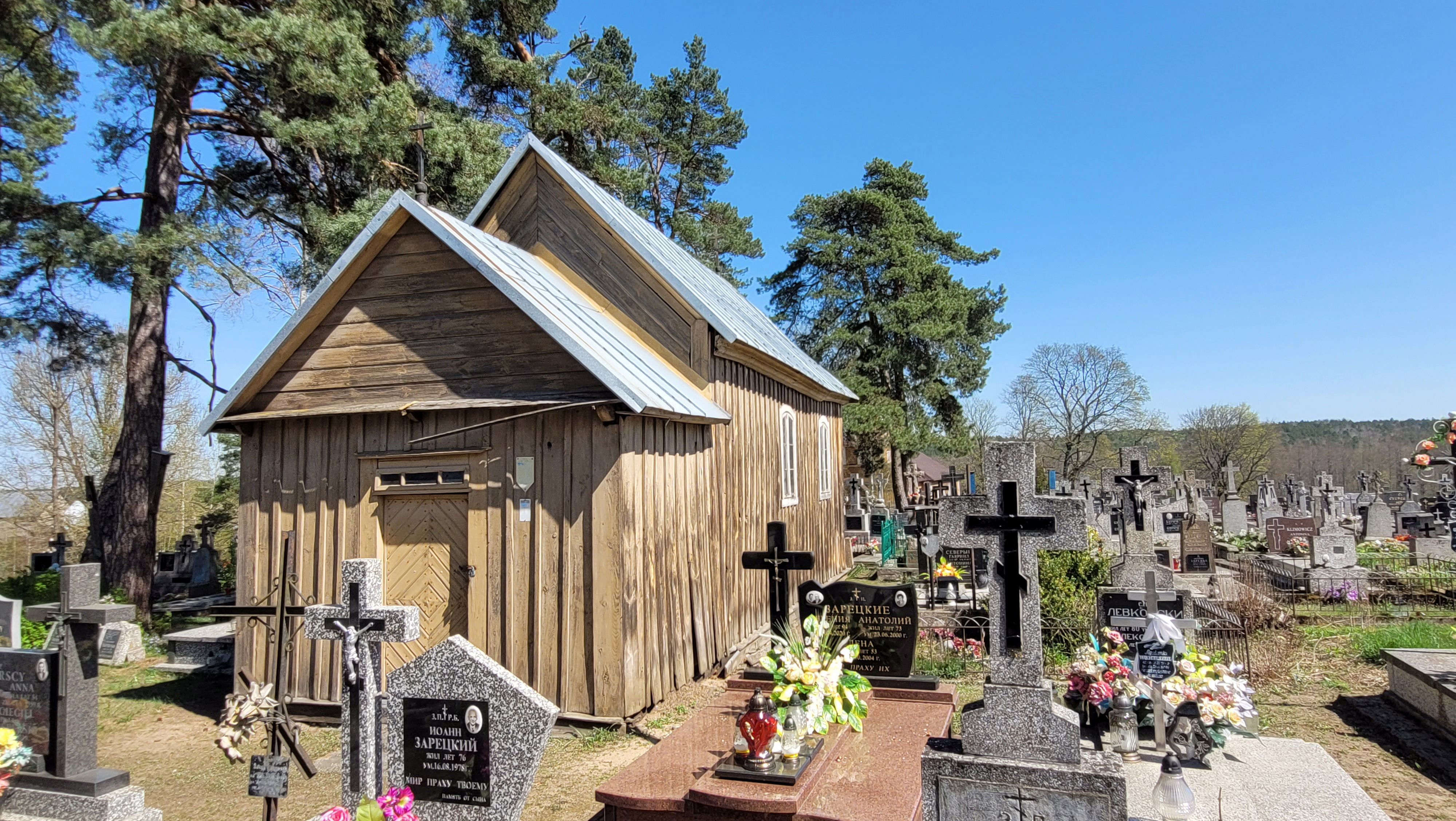 The Orthodox cementary chapel in Mostowlany