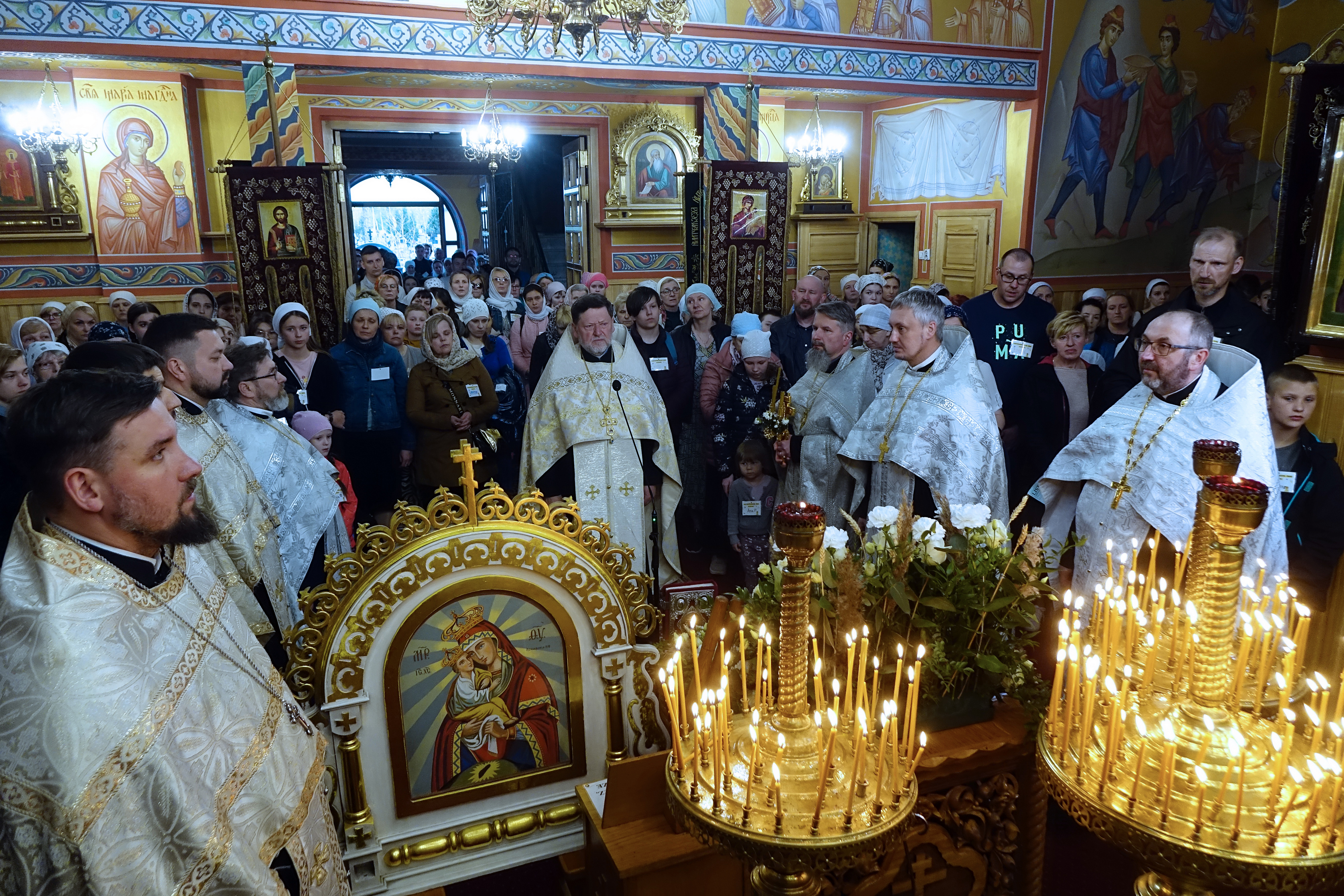 The pilgrimage from Białystok to Zwierki Convent on the occasion of St. martyr Gabriel feast