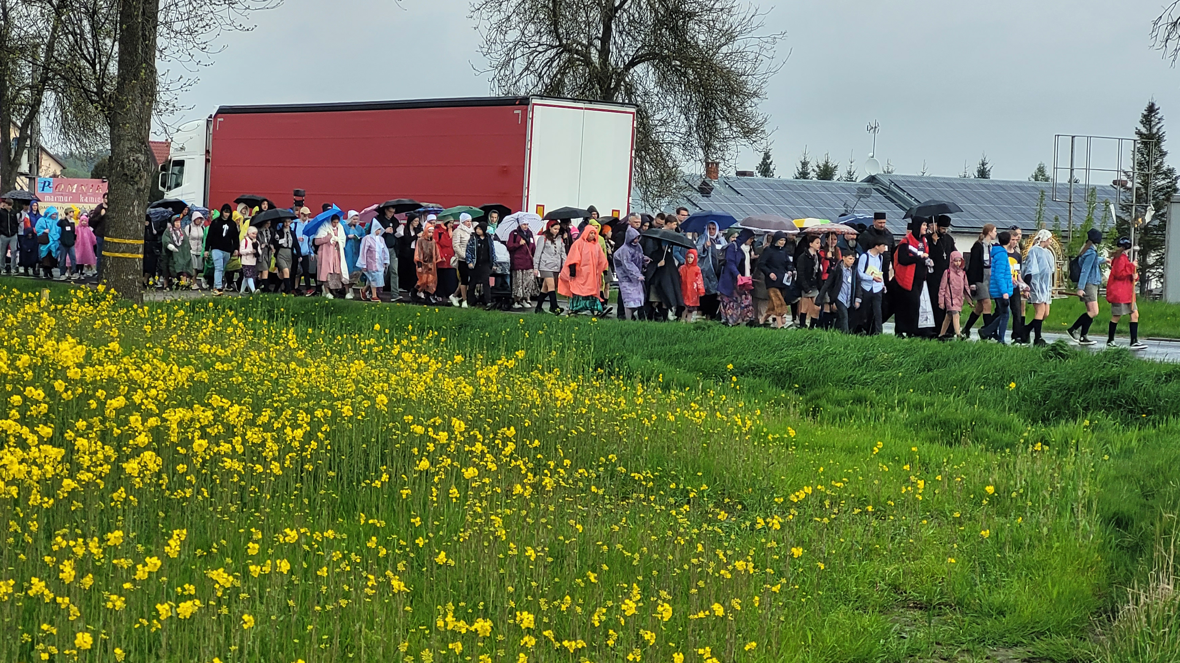 The pilgrimage from Białystok to Zwierki Convent on the occasion of St. martyr Gabriel feast