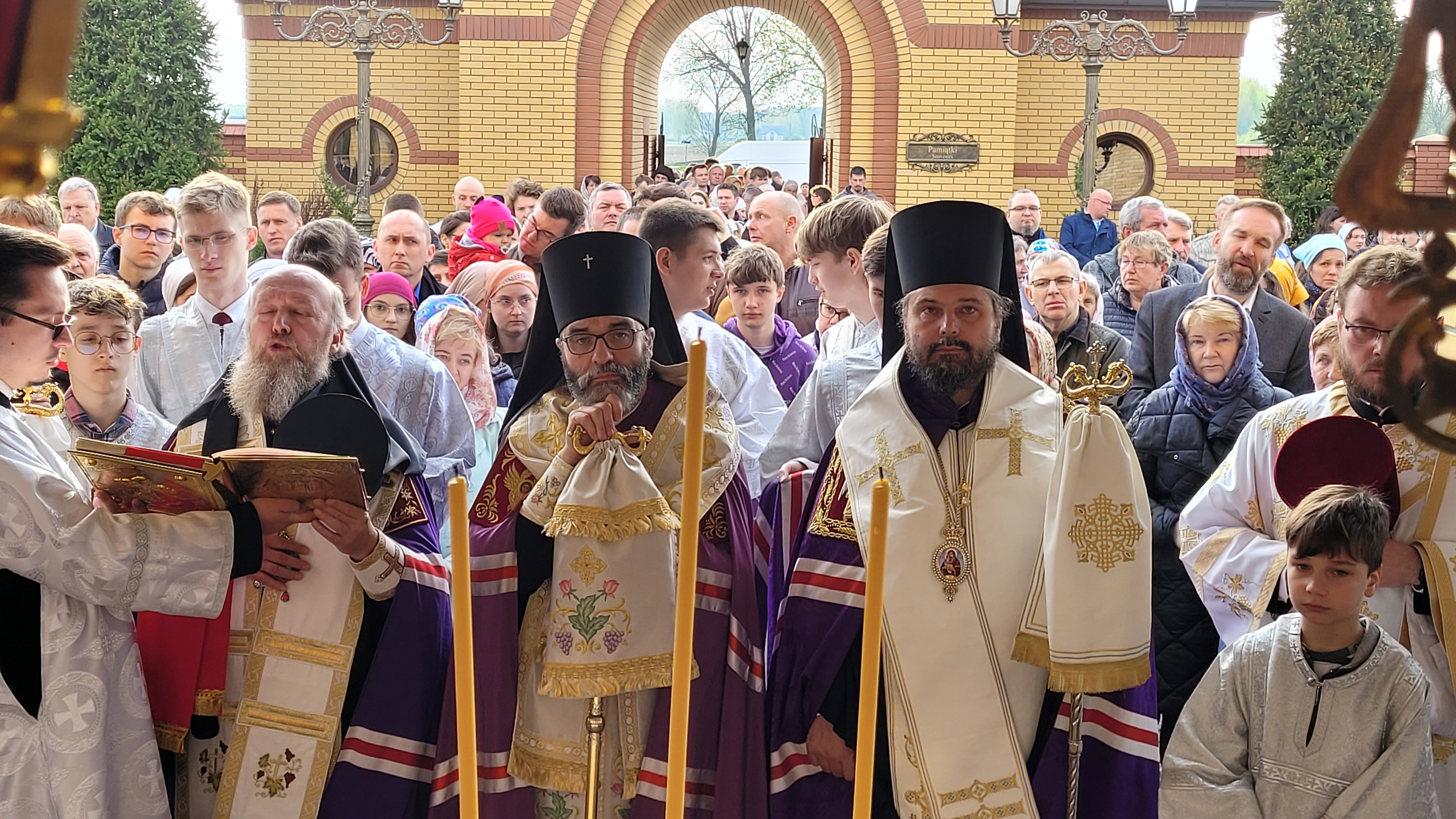 St. martyr Gabriel feast in Zwierki Convent 
