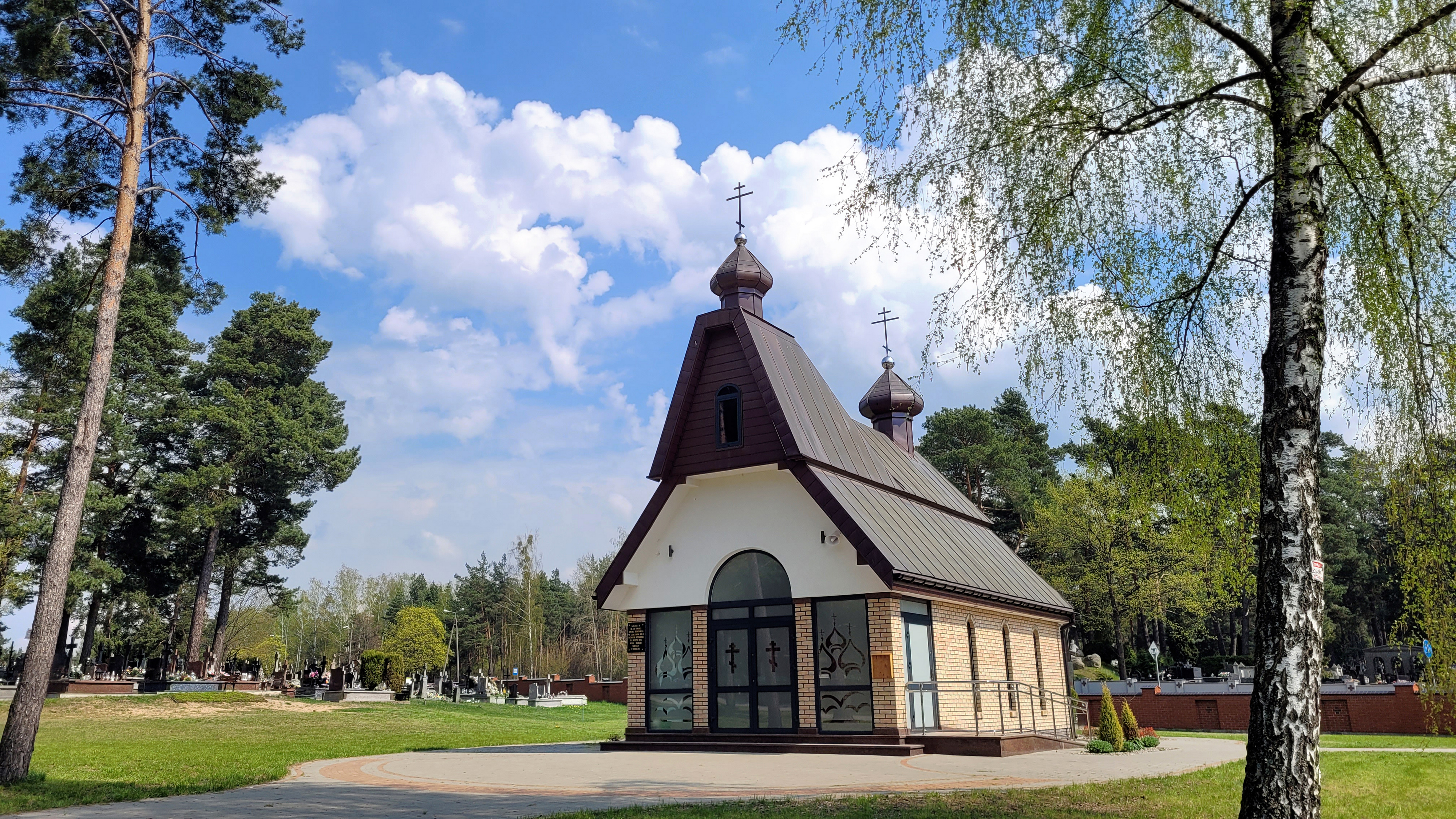 The Orthodox cementary chapel in Wasilków