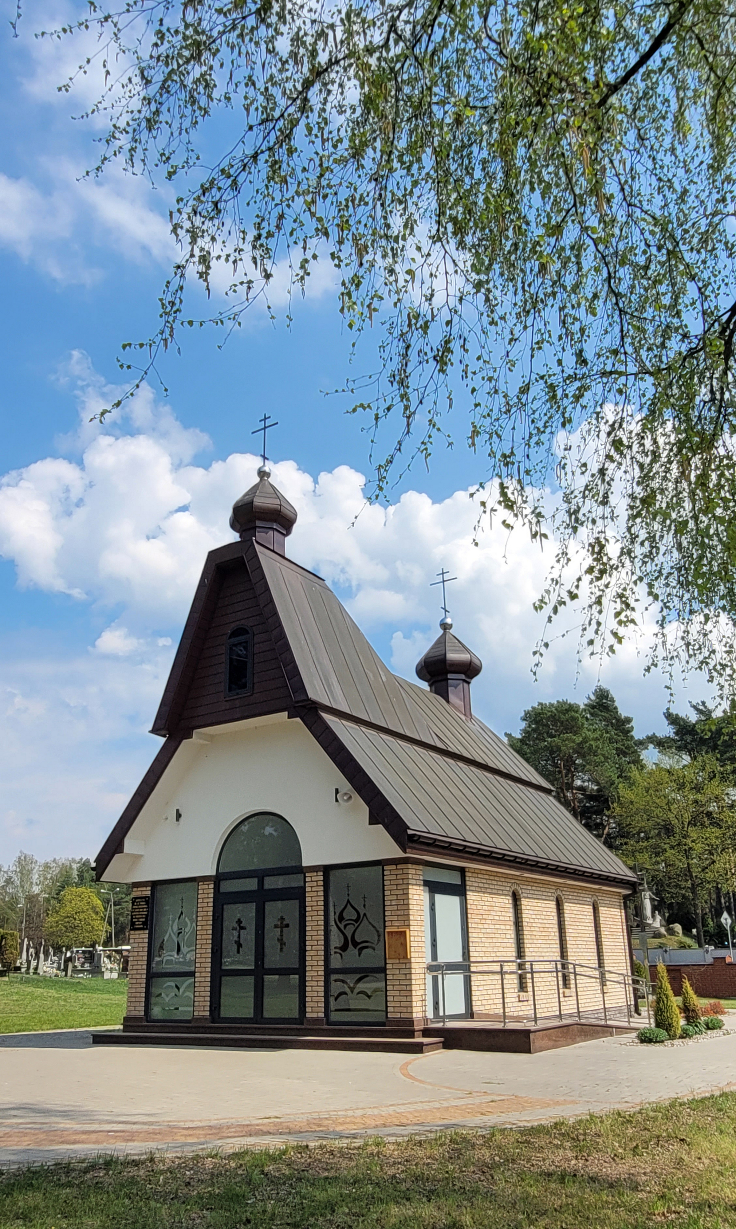 The Orthodox cementary chapel in Wasilków