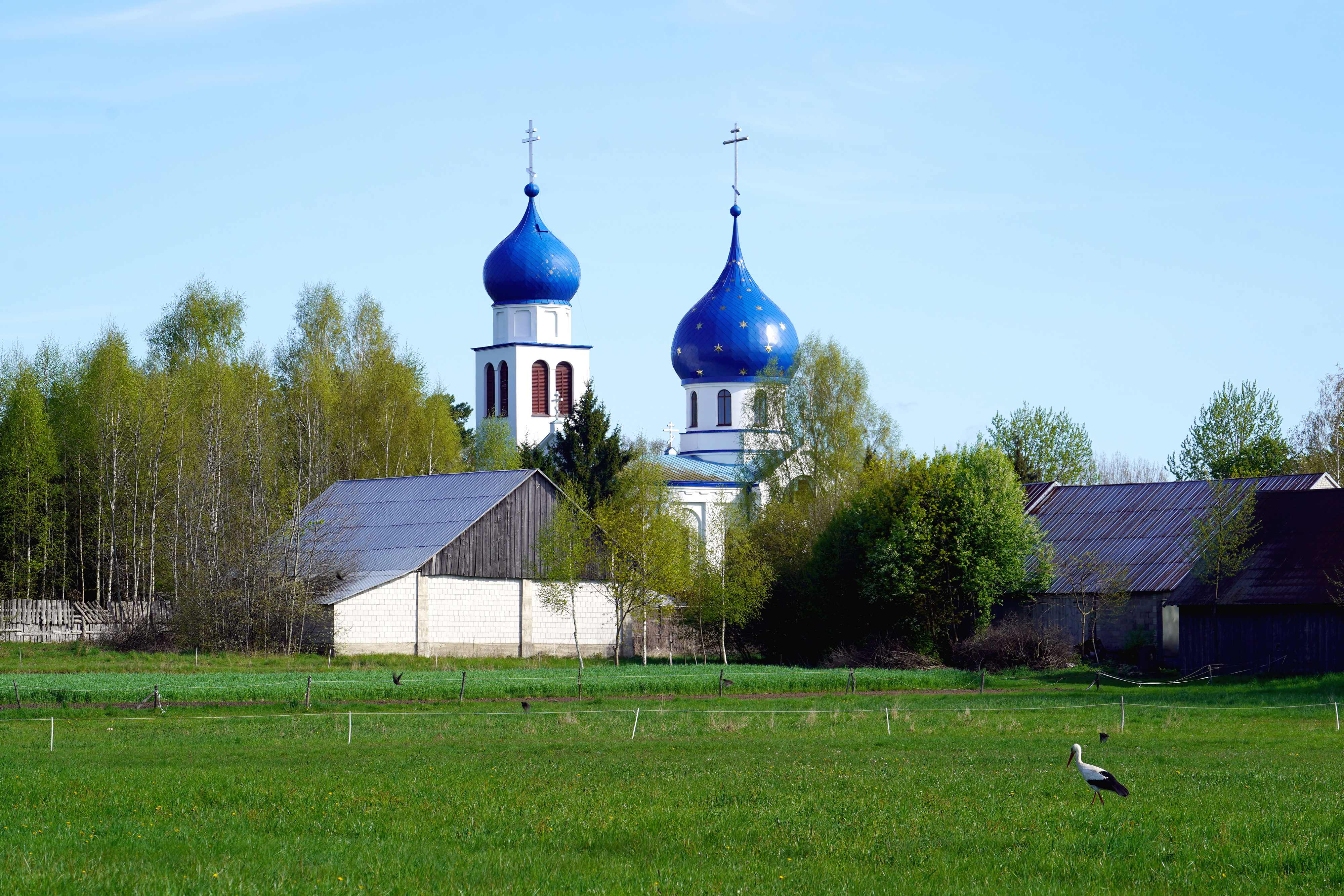 The Orthodox church in Jaczno