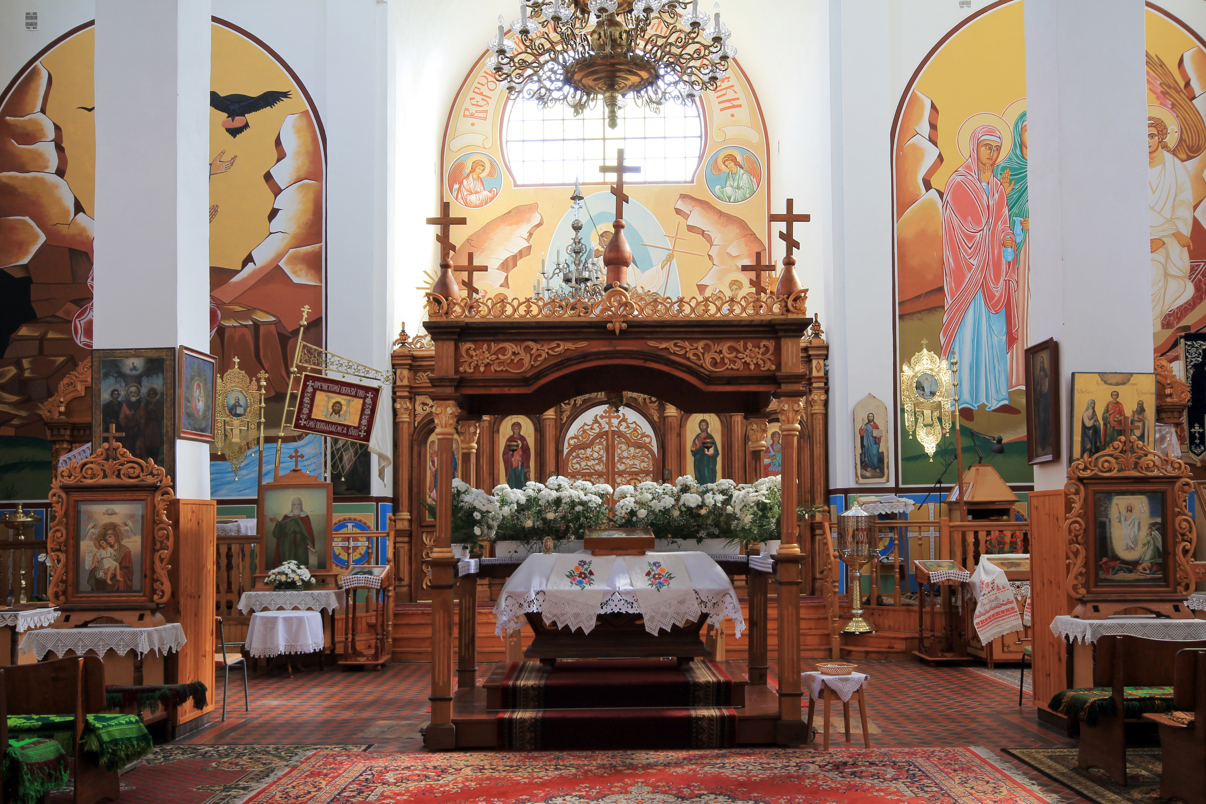 The Orthodox church in Jaczno