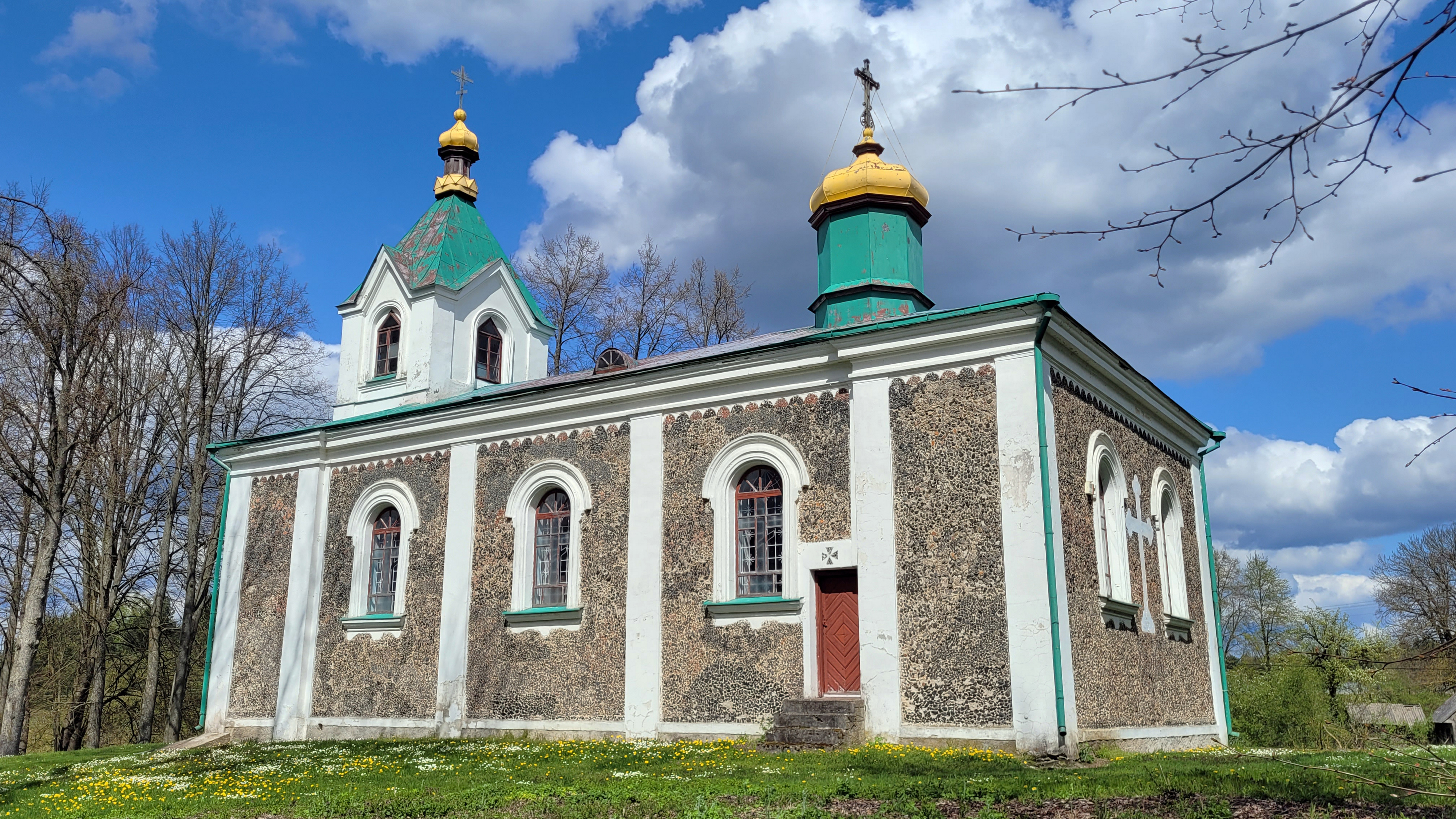 The Orthodox church in Jurowlany
