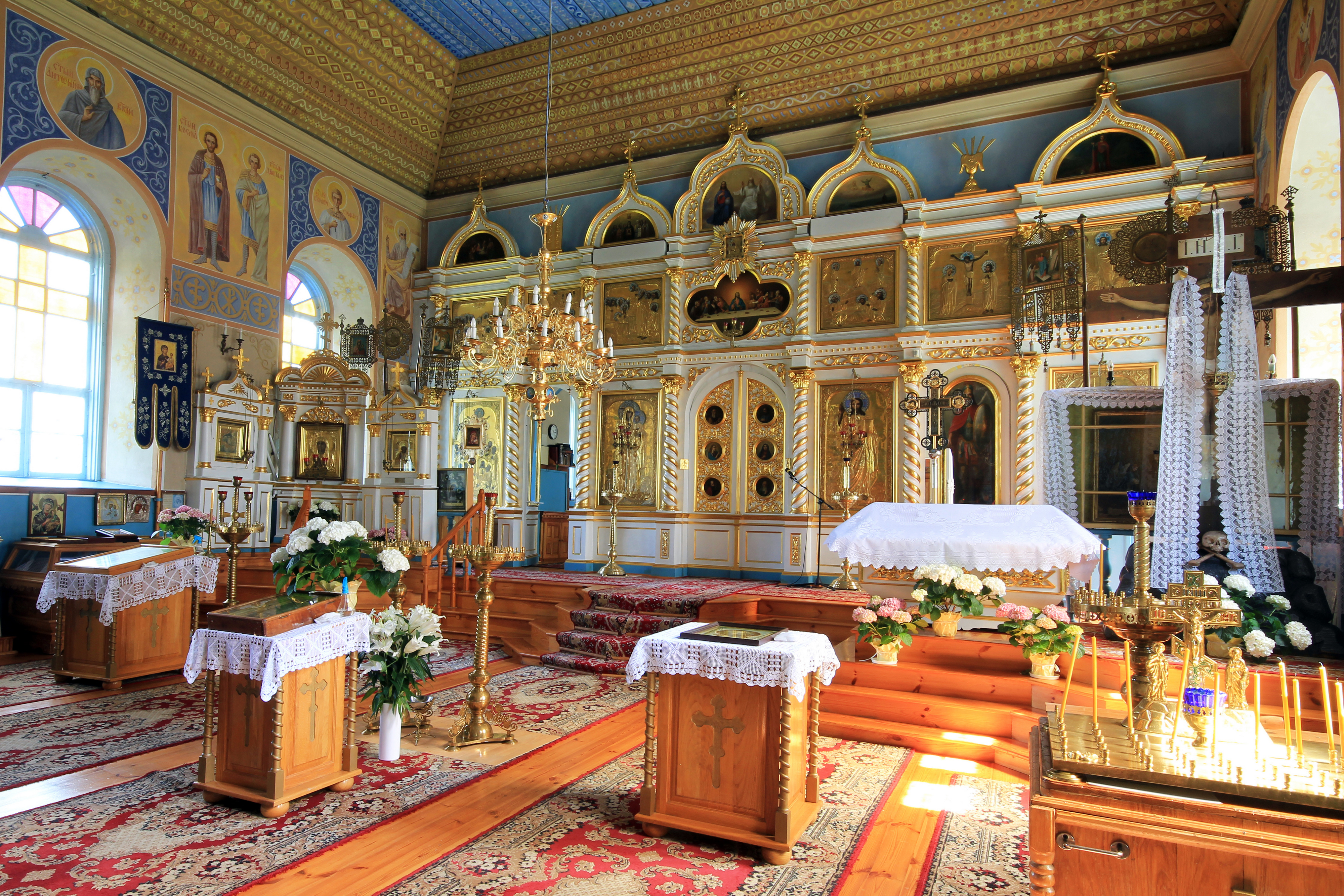 The Orthodox church in Krynki