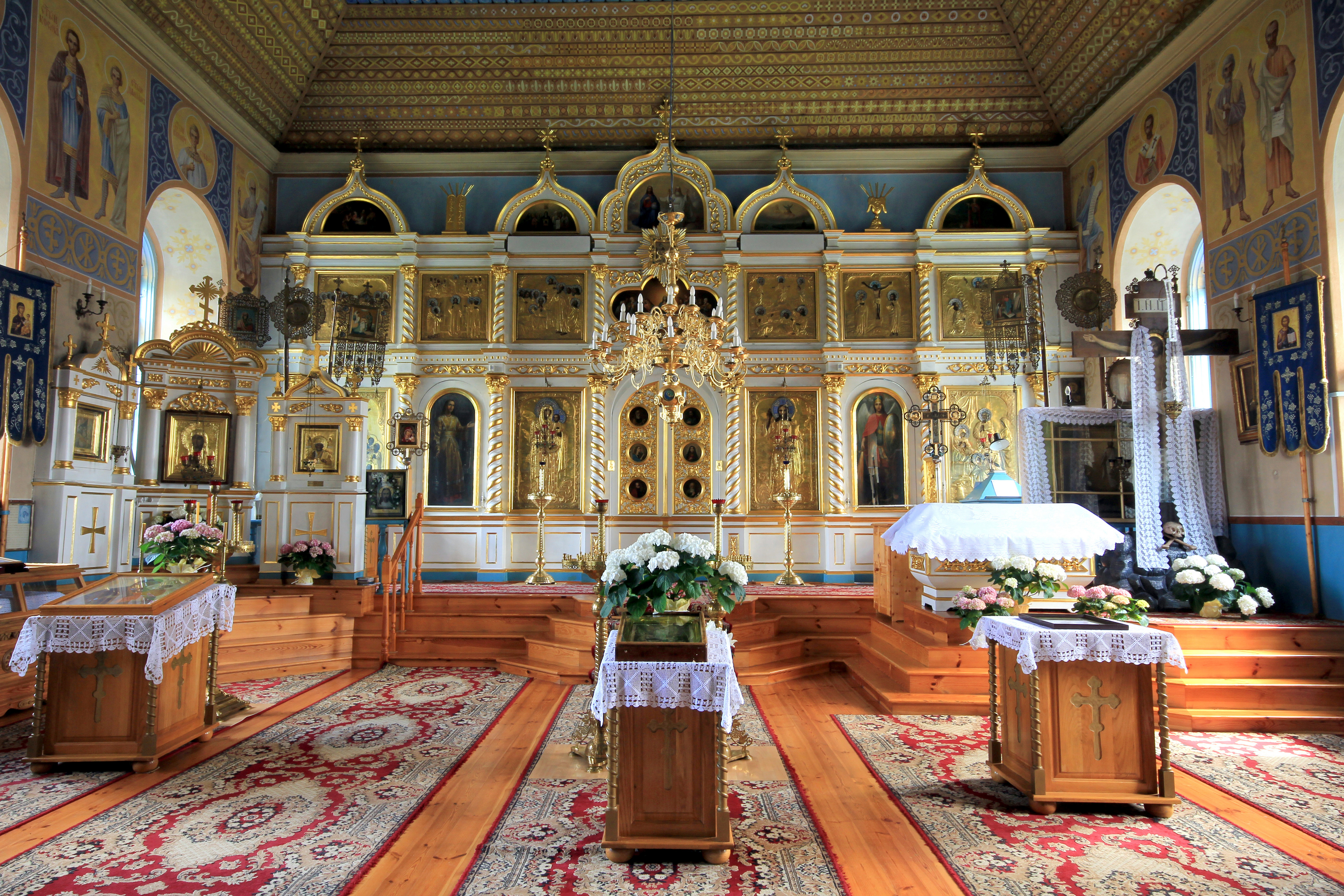 The Orthodox church in Krynki
