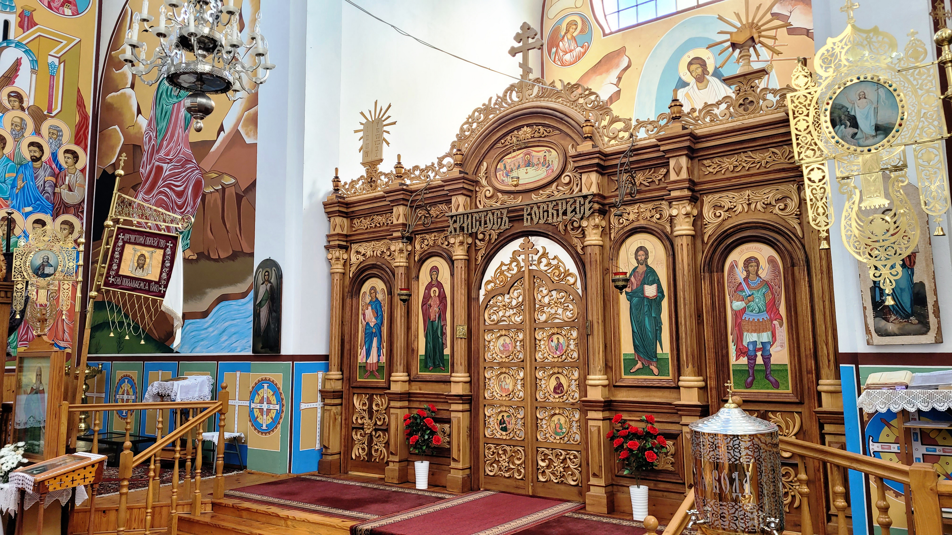 The Orthodox church in Jaczno