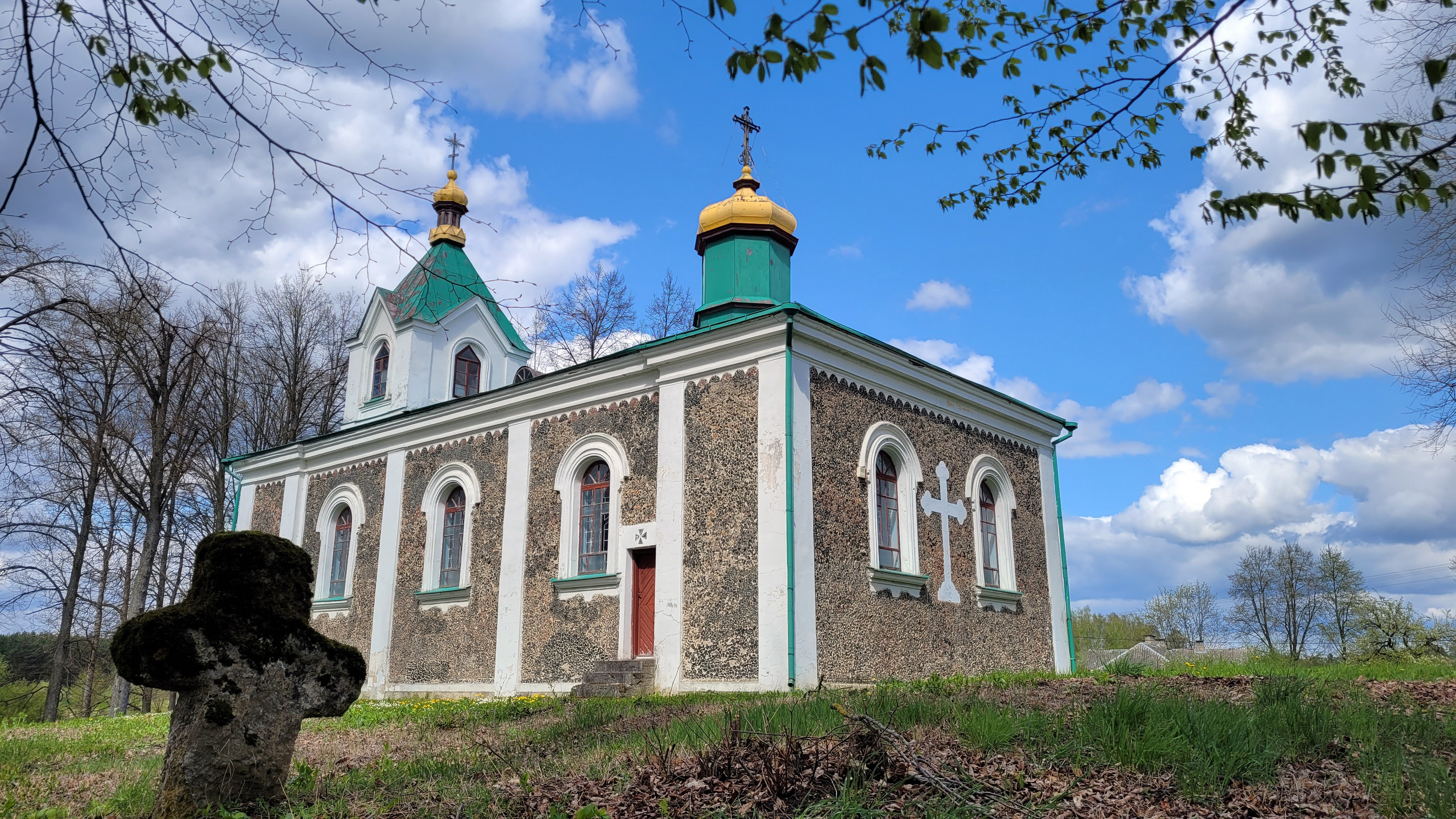 The Orthodox church in Jurowlany