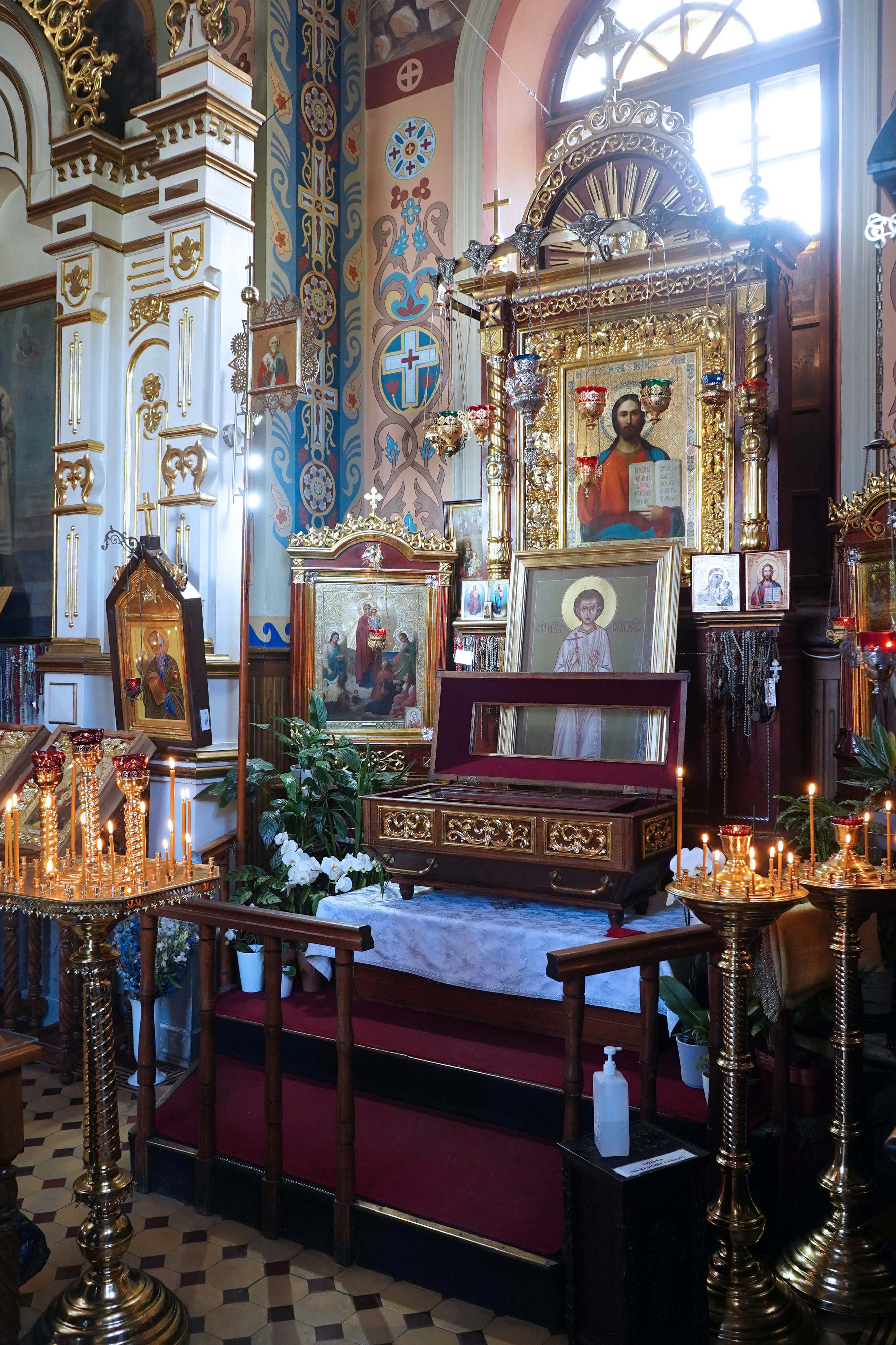 The Divine Liturgy in St. Nicholas cathedral in Bialystok - the day of the meedle of Paschal period 