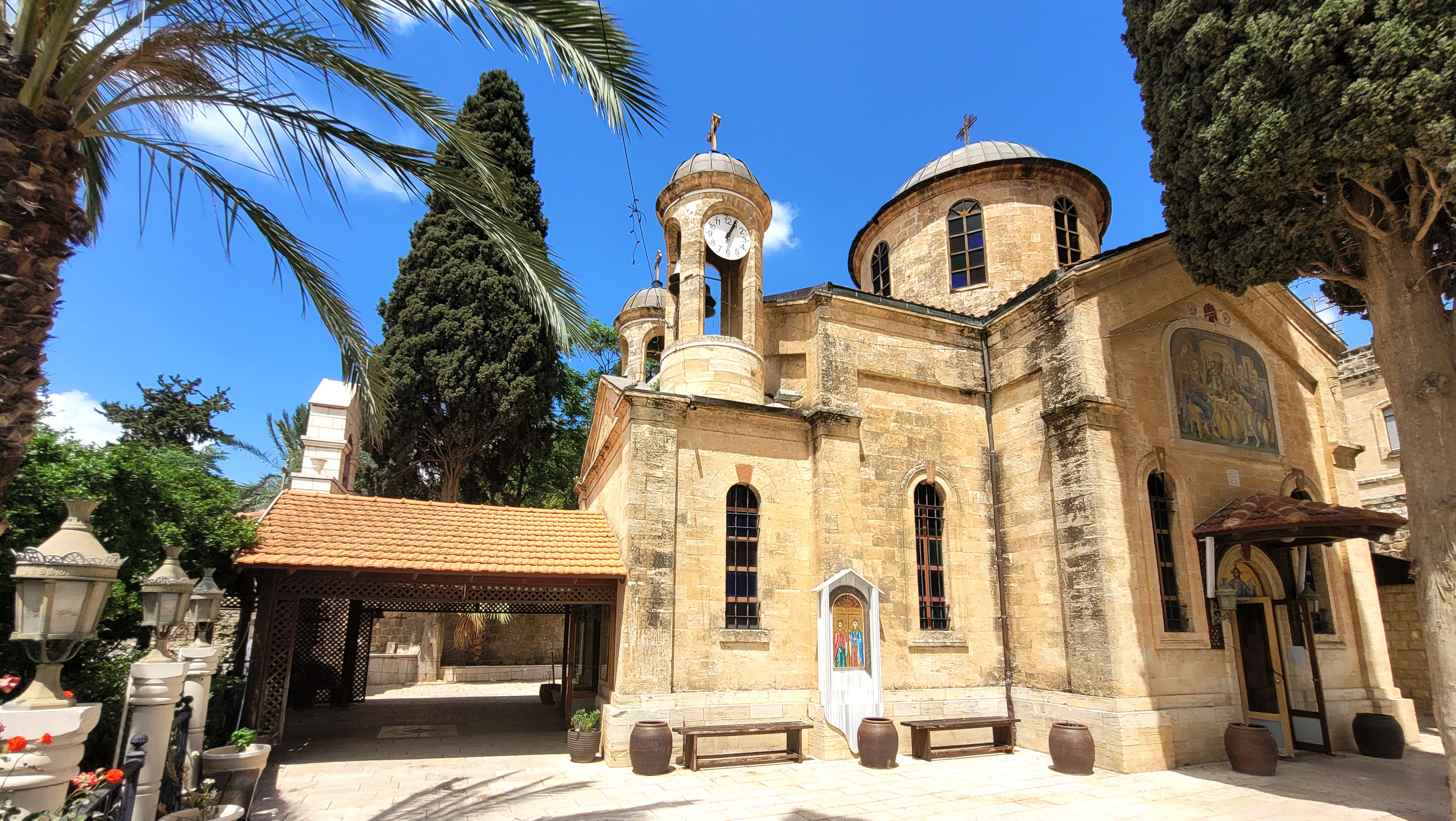 The Orthodox church in Kana of Gallilea