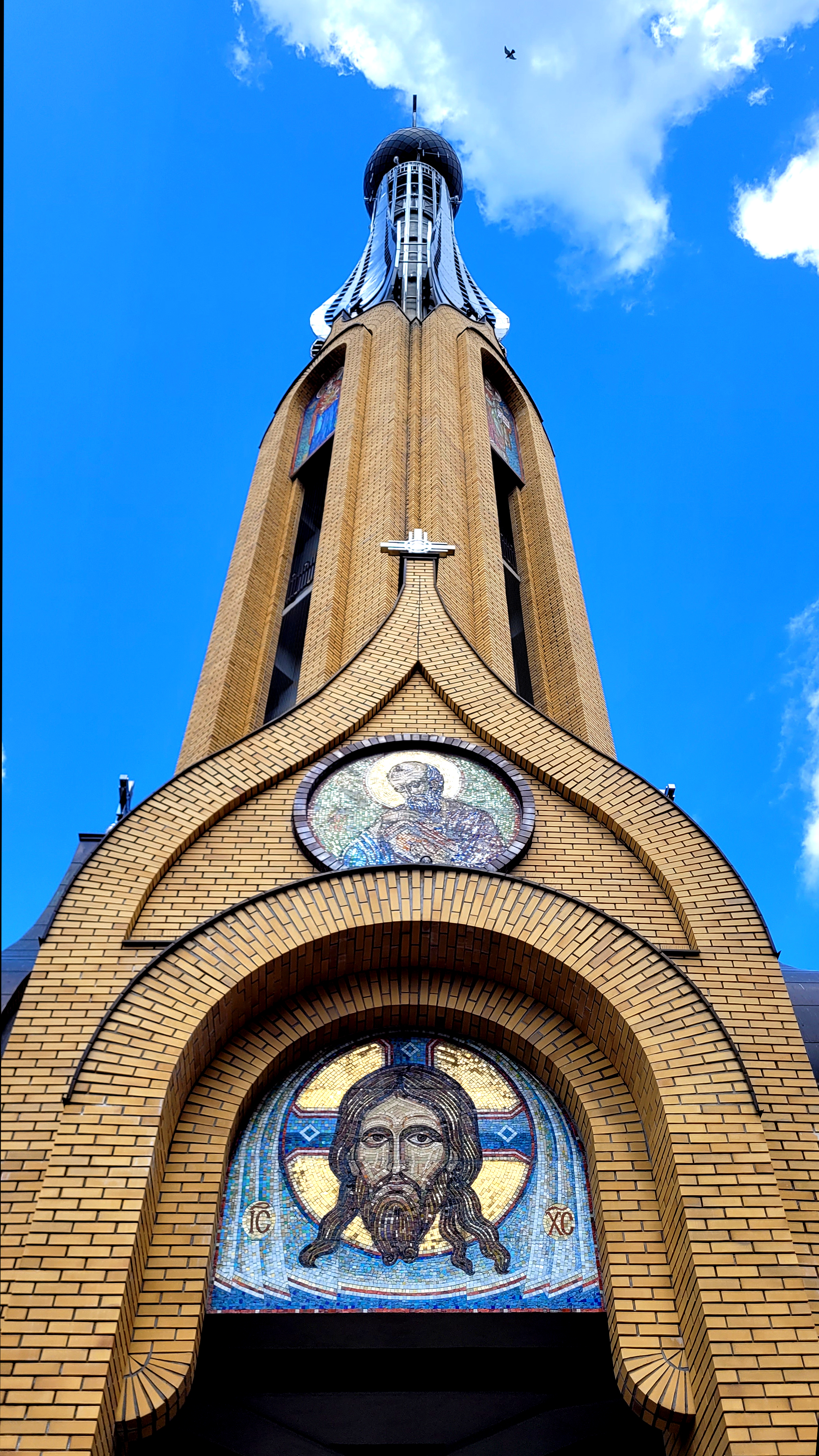 The bell-tower of the Holy Spirit Orthodox church in Białystok