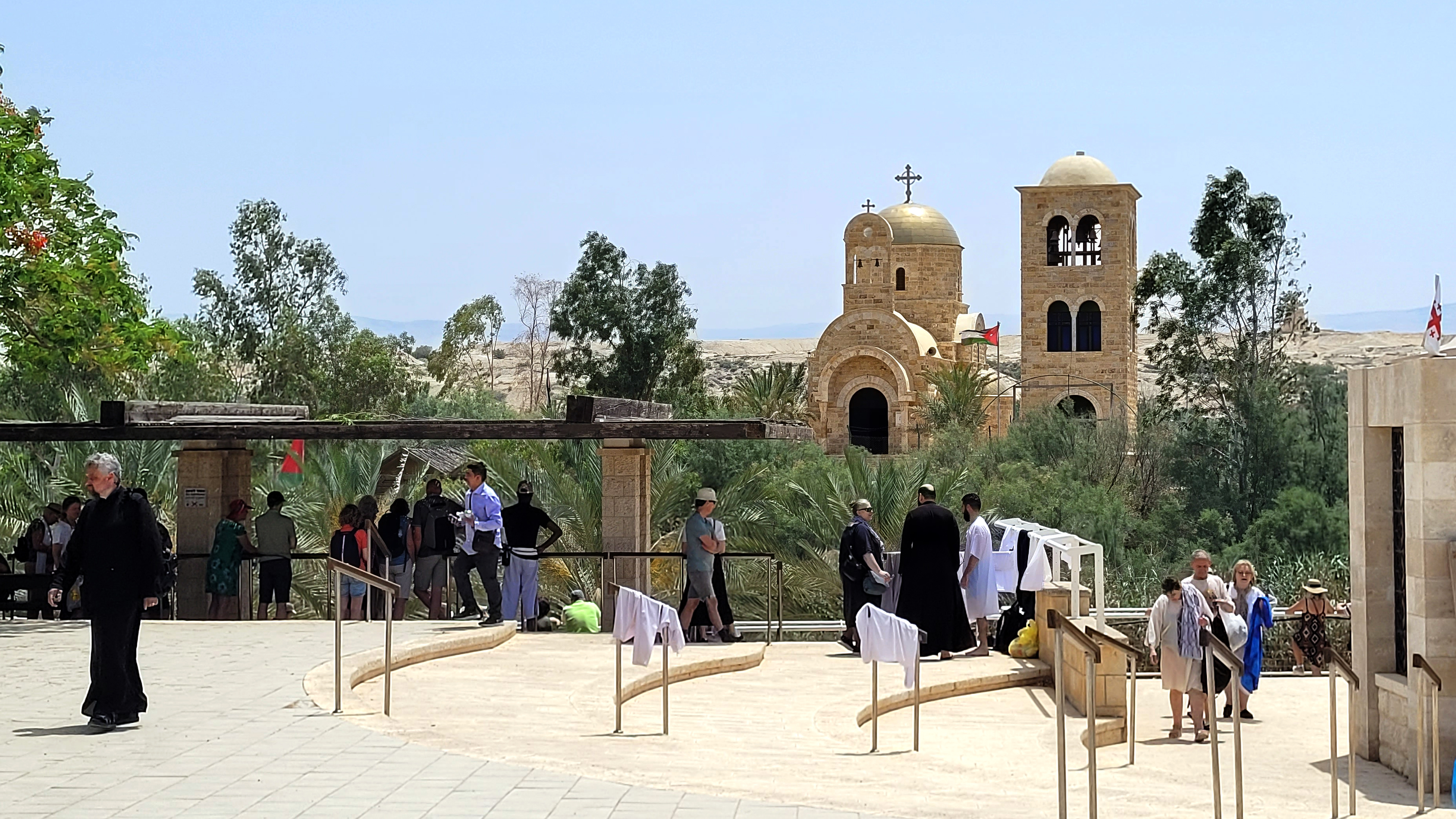 The site of Jesus Christ baptism on the Jordan River