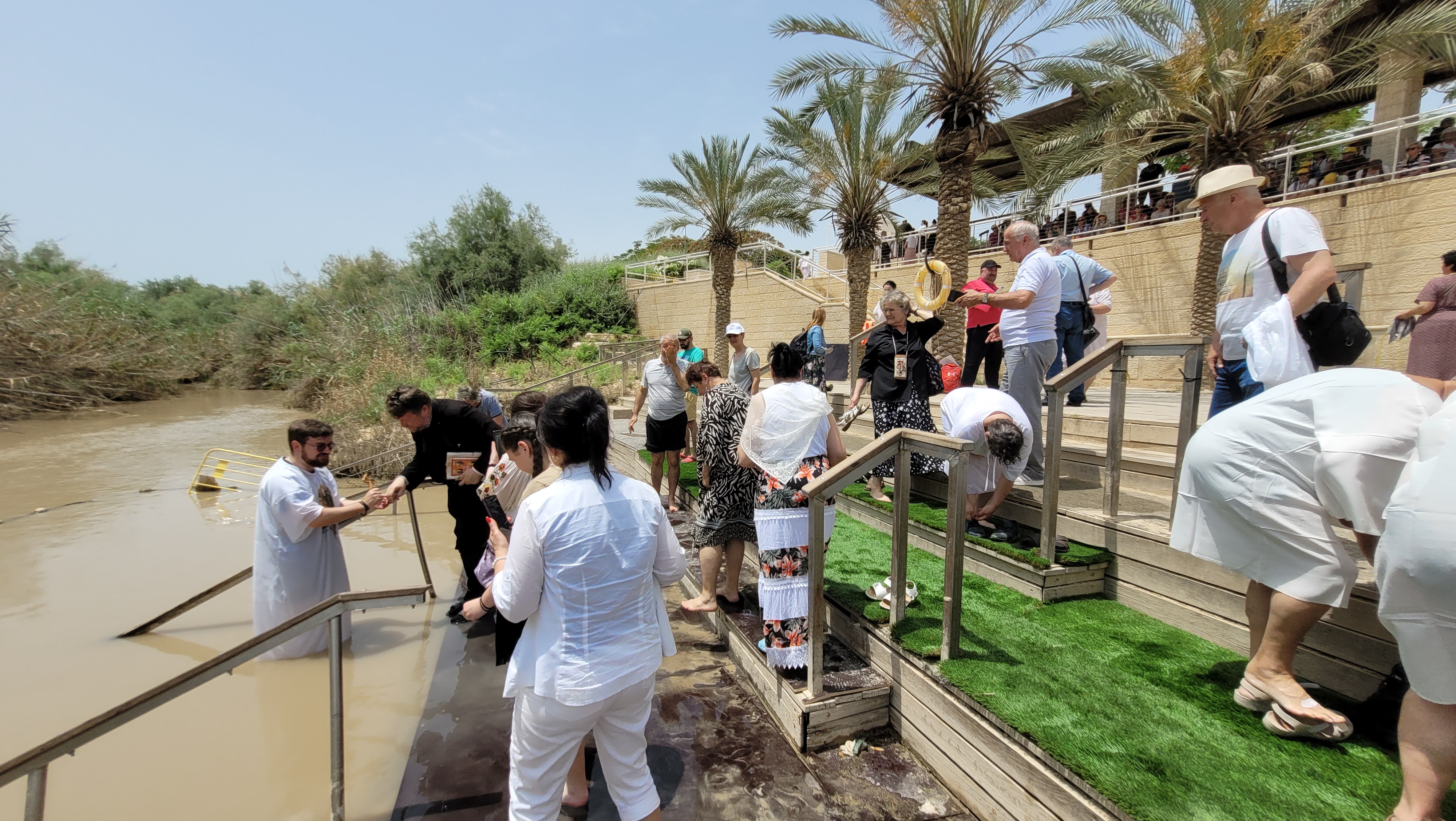 The site of Jesus Christ baptism on the Jordan River