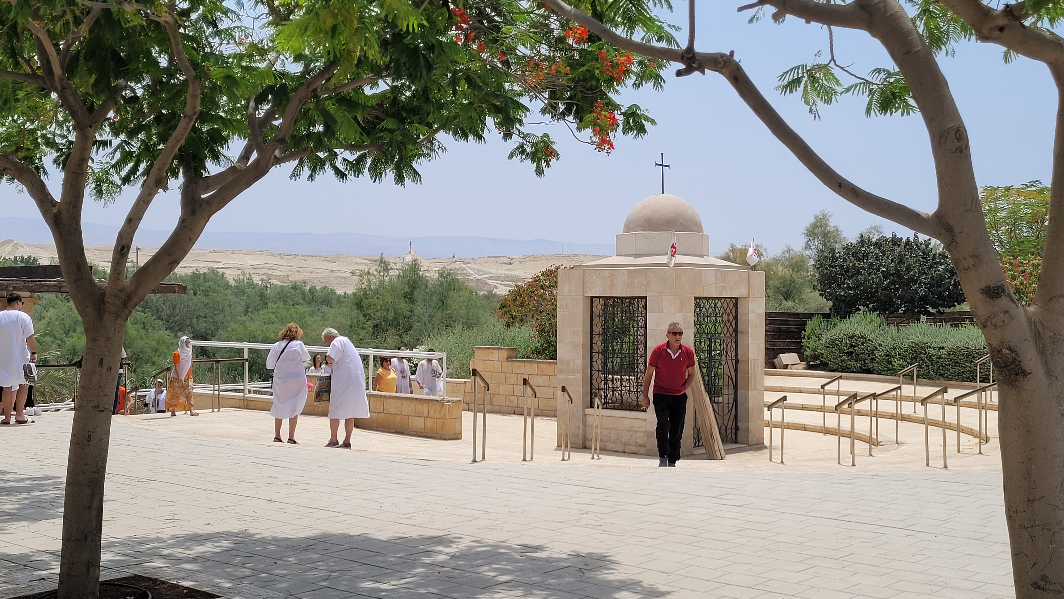 The site of Jesus Christ baptism on the Jordan River
