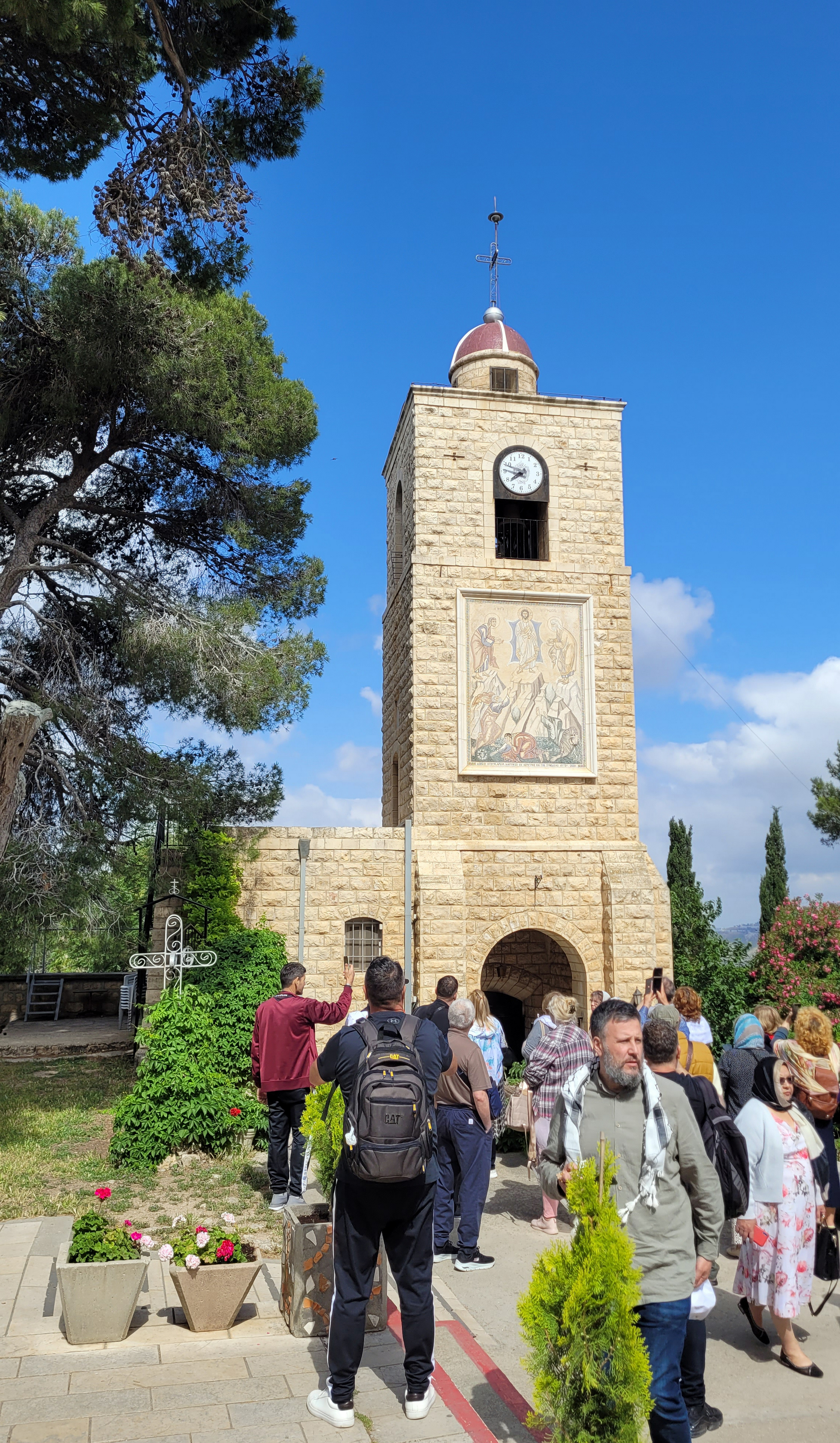 Transfiruration Orthodox monastery on Mount Tabor 