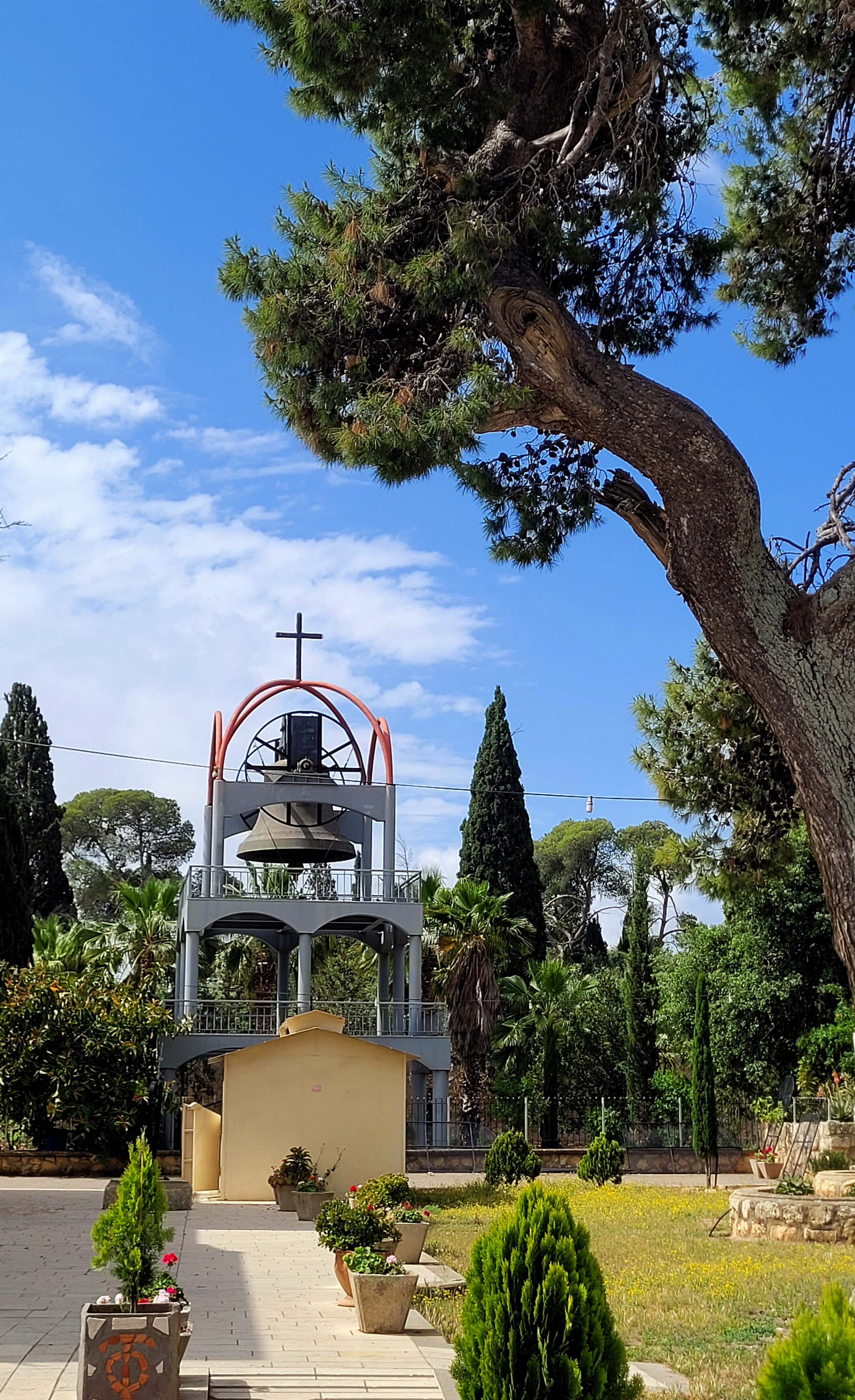 Transfiruration Orthodox monastery on Mount Tabor 
