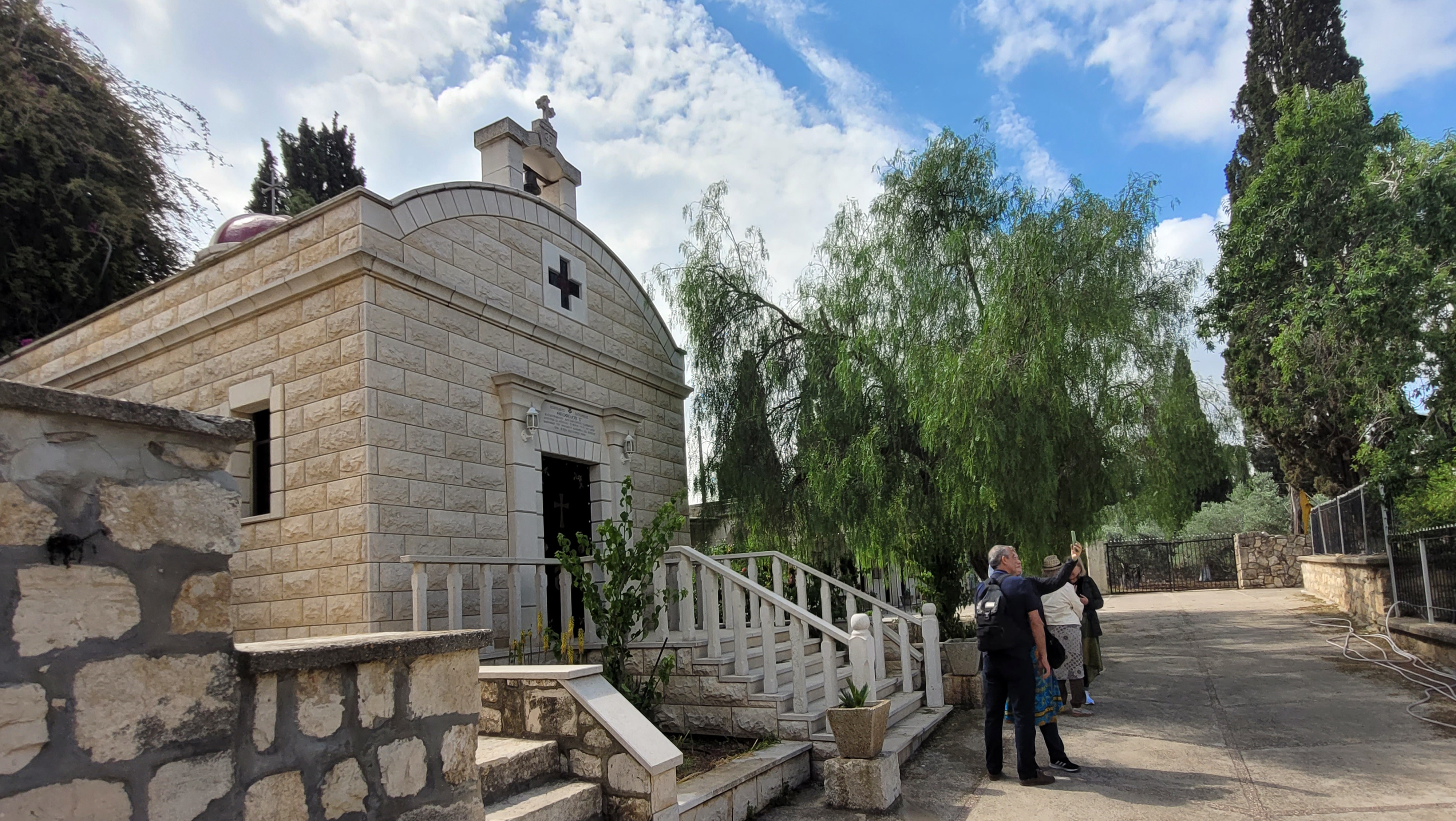 Transfiruration Orthodox monastery on Mount Tabor