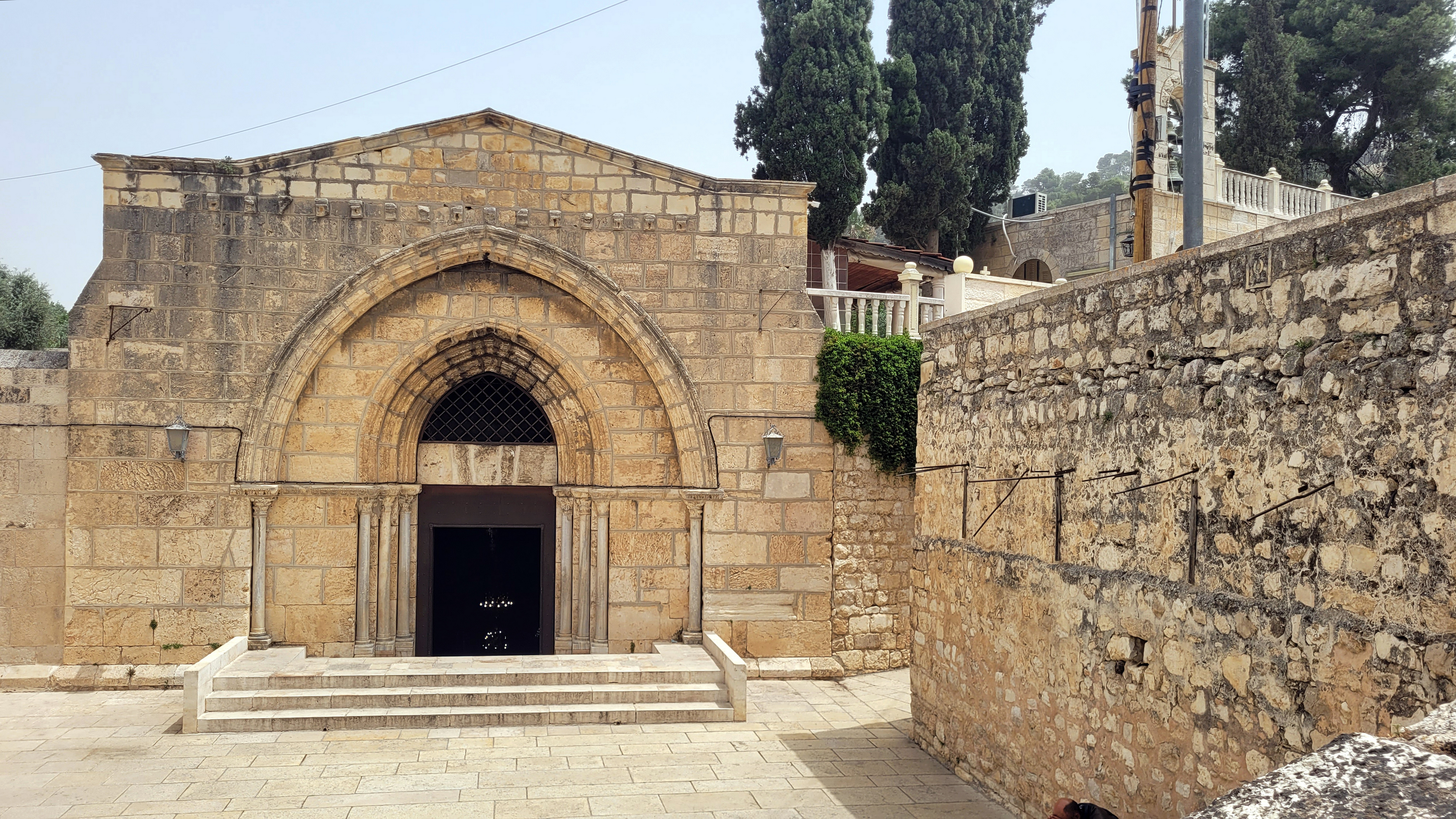 The Dormition of Mother of God church in Jerusalem