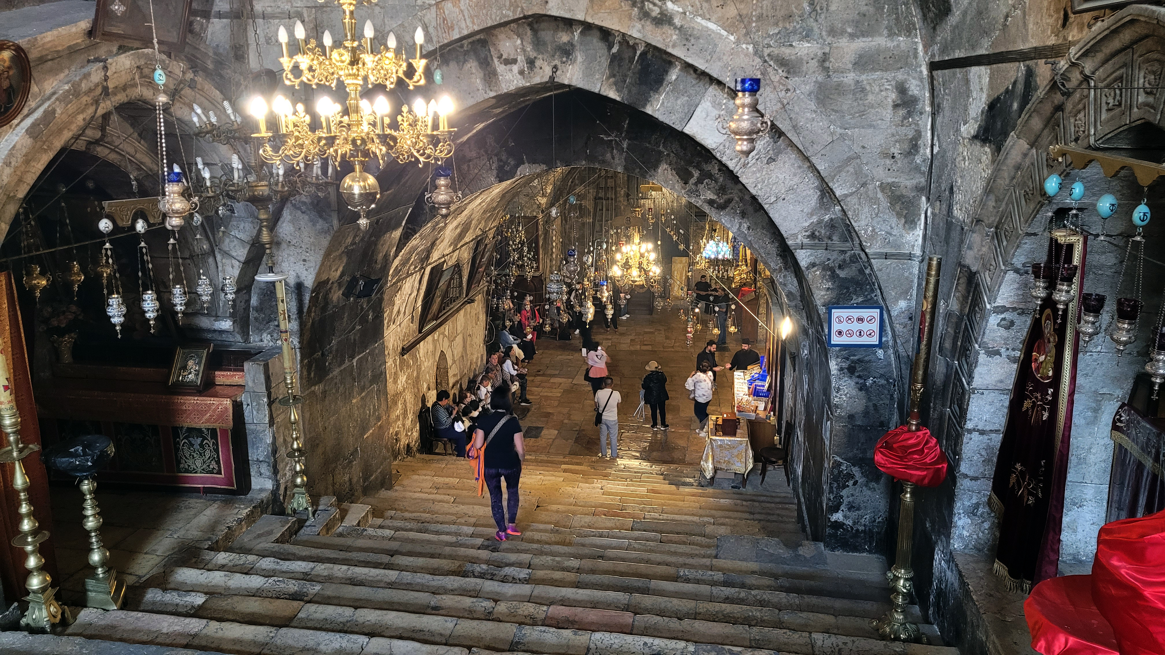 The Dormition of Mother of God church in Jerusalem