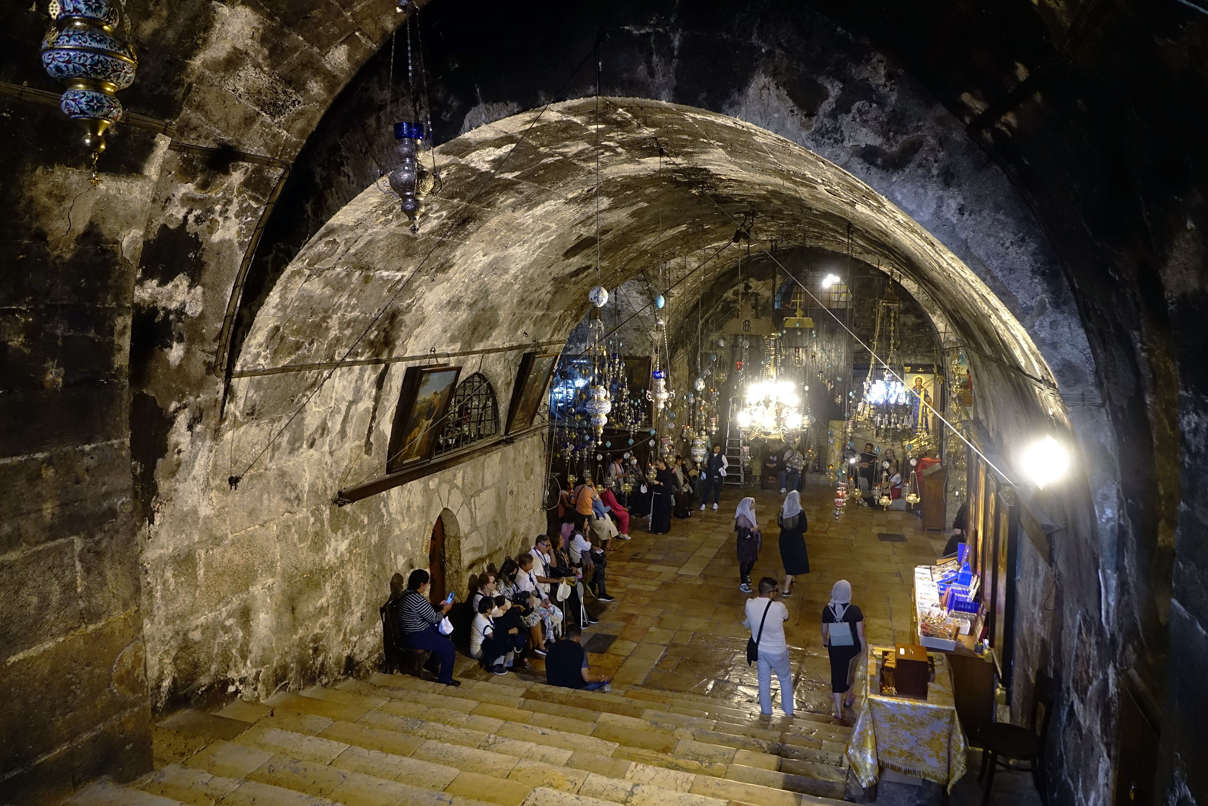 The Dormition of Mother of God church in Jerusalem