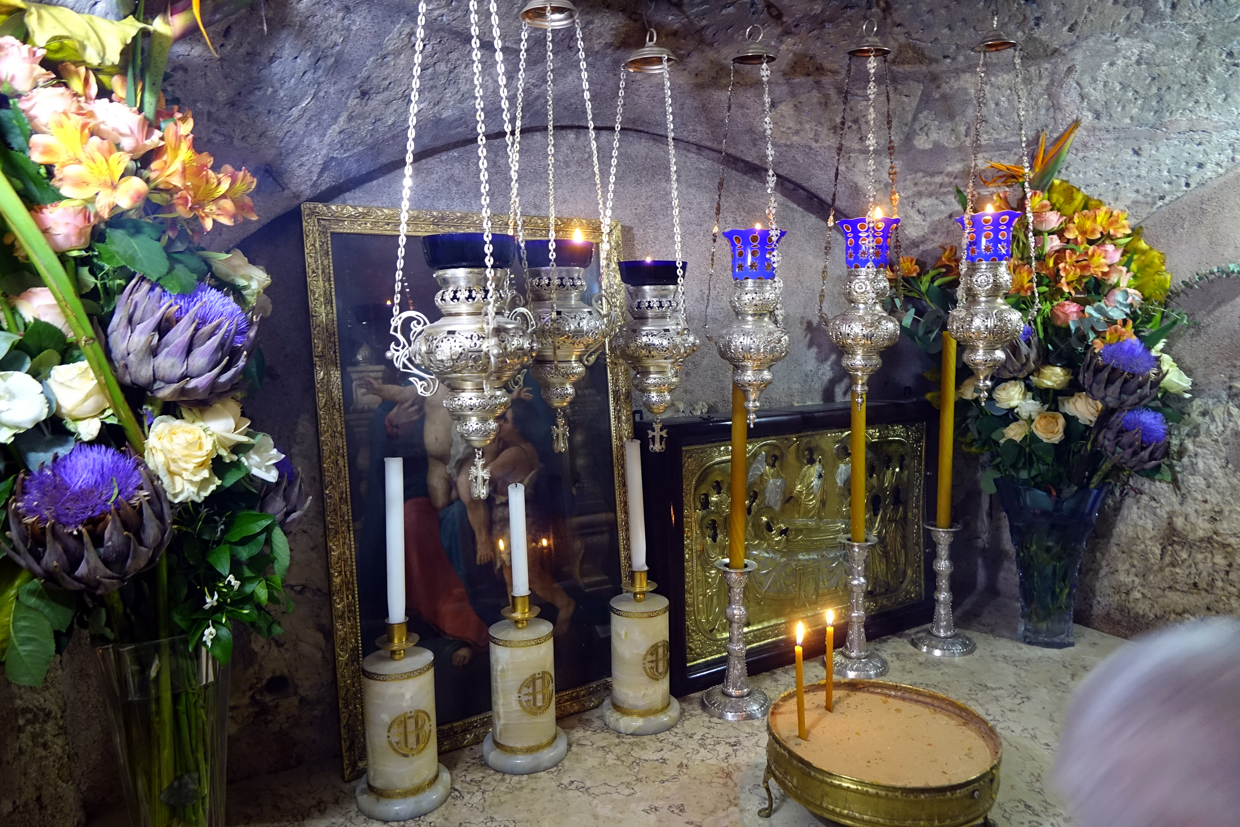 The Dormition of Mother of God church in Jerusalem
