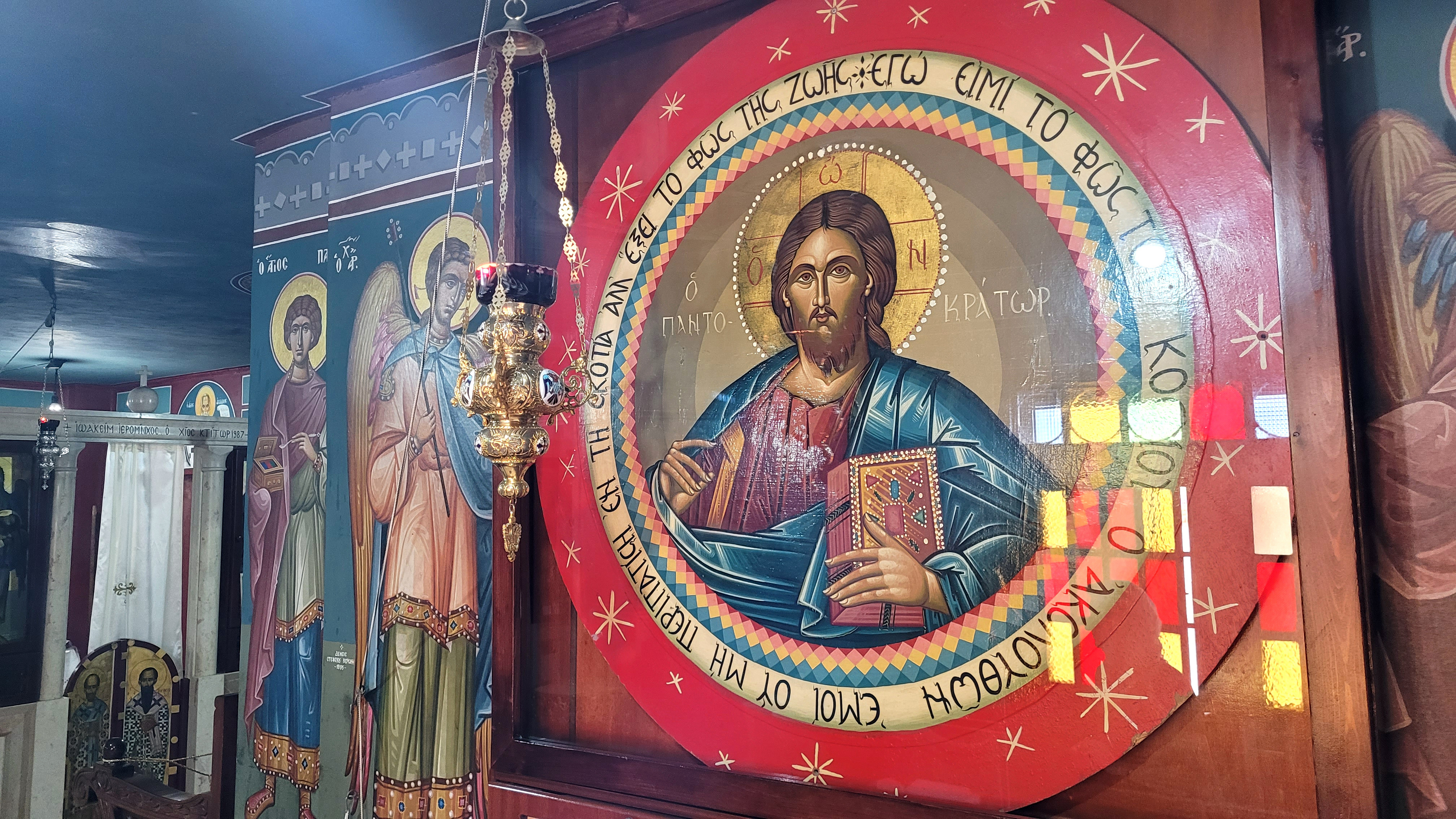 In Ascension Greek Orthodox convent in Jerusalem
