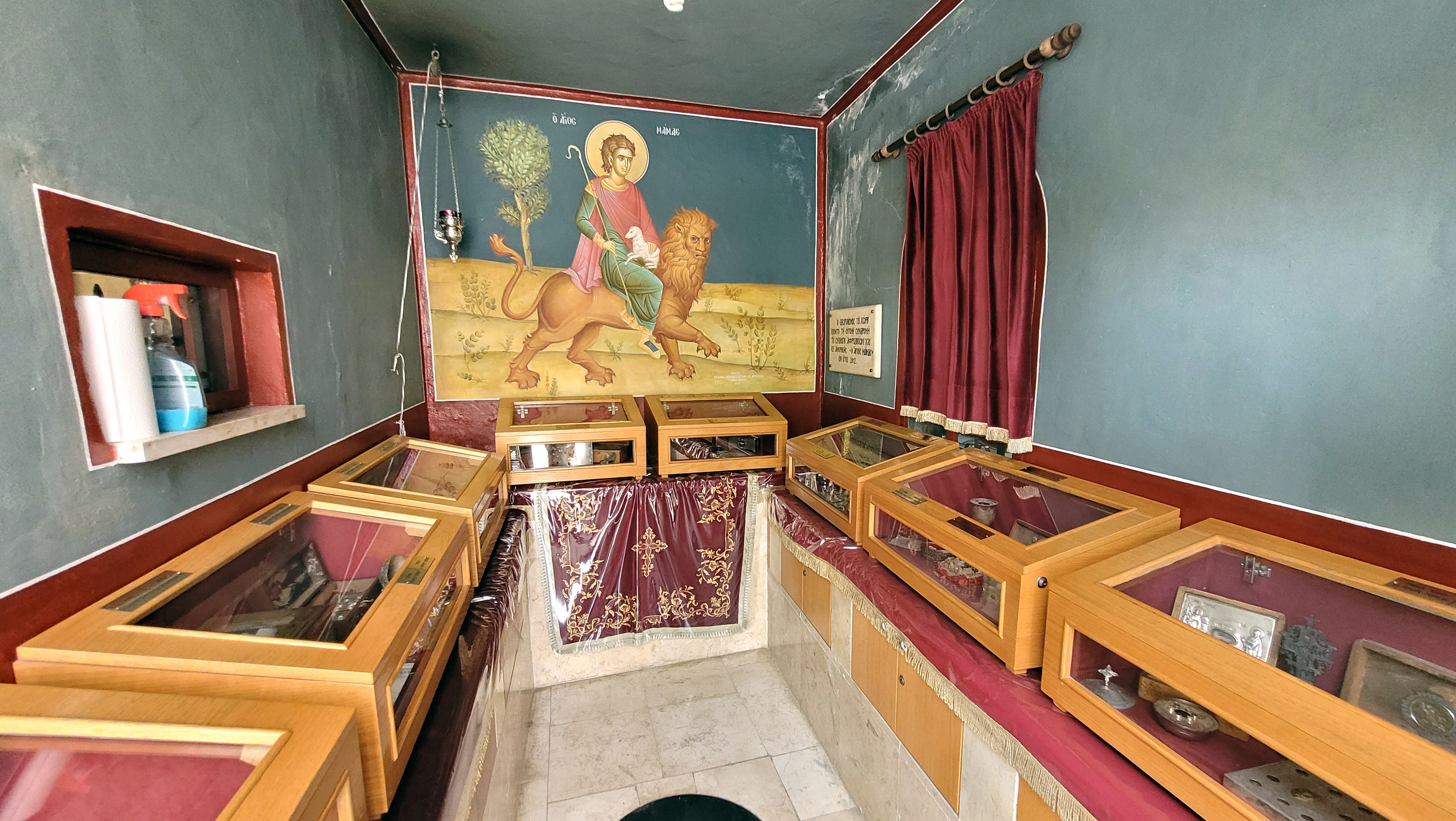 In Ascension Greek Orthodox convent in Jerusalem