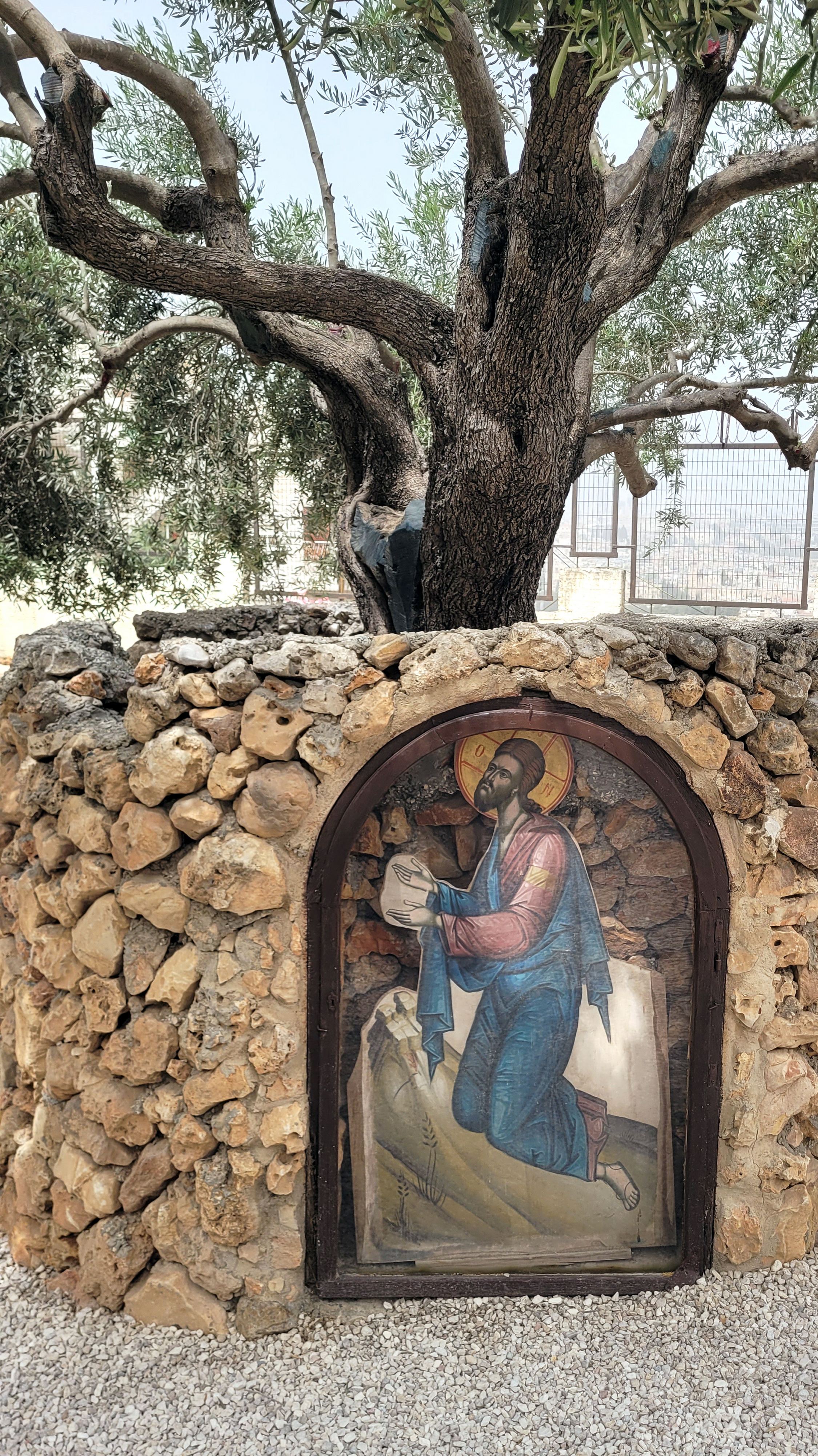 In Ascension Greek Orthodox convent in Jerusalem