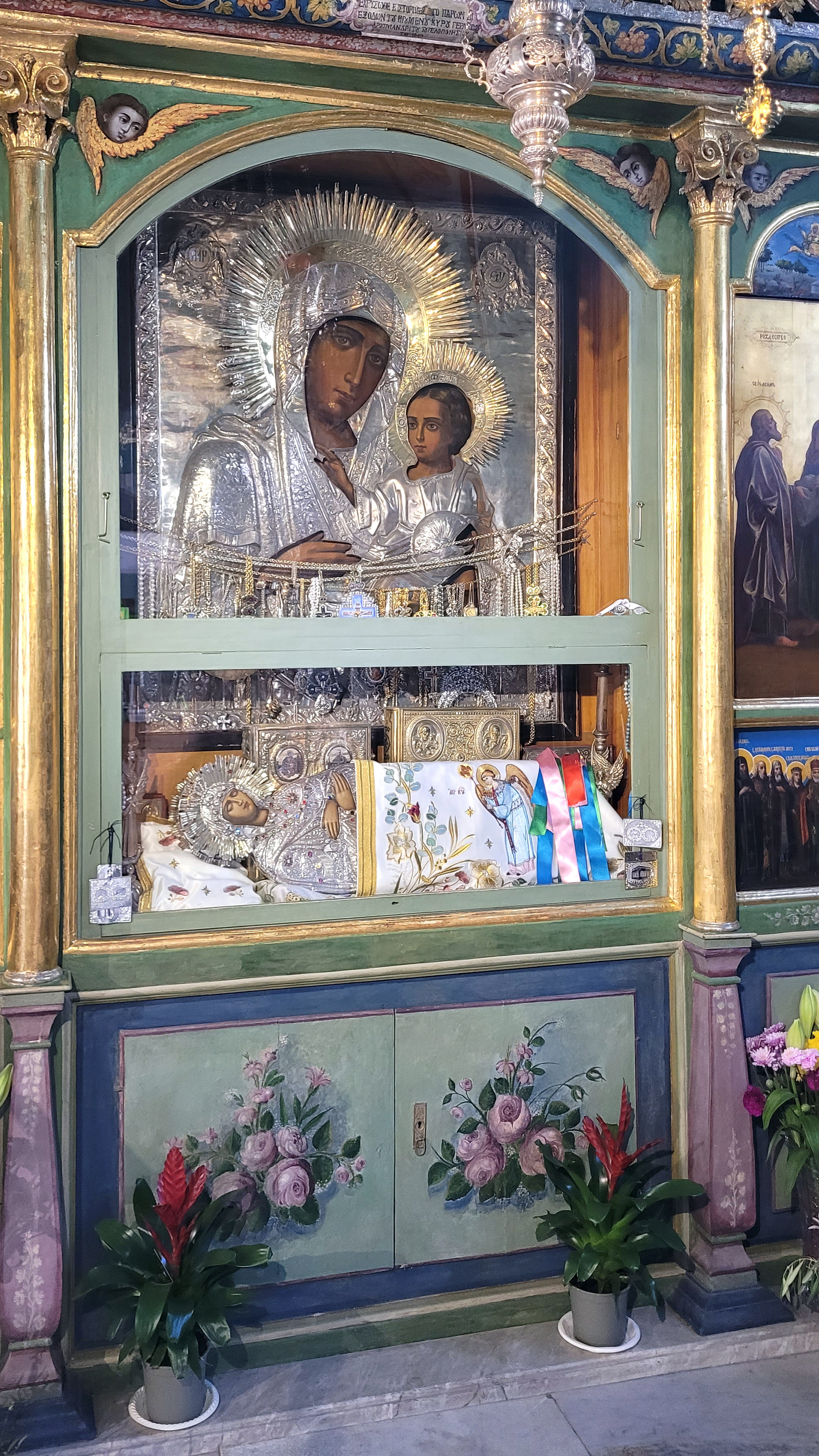 The Greek Orthodox convent opposite the Holy Sepulchre