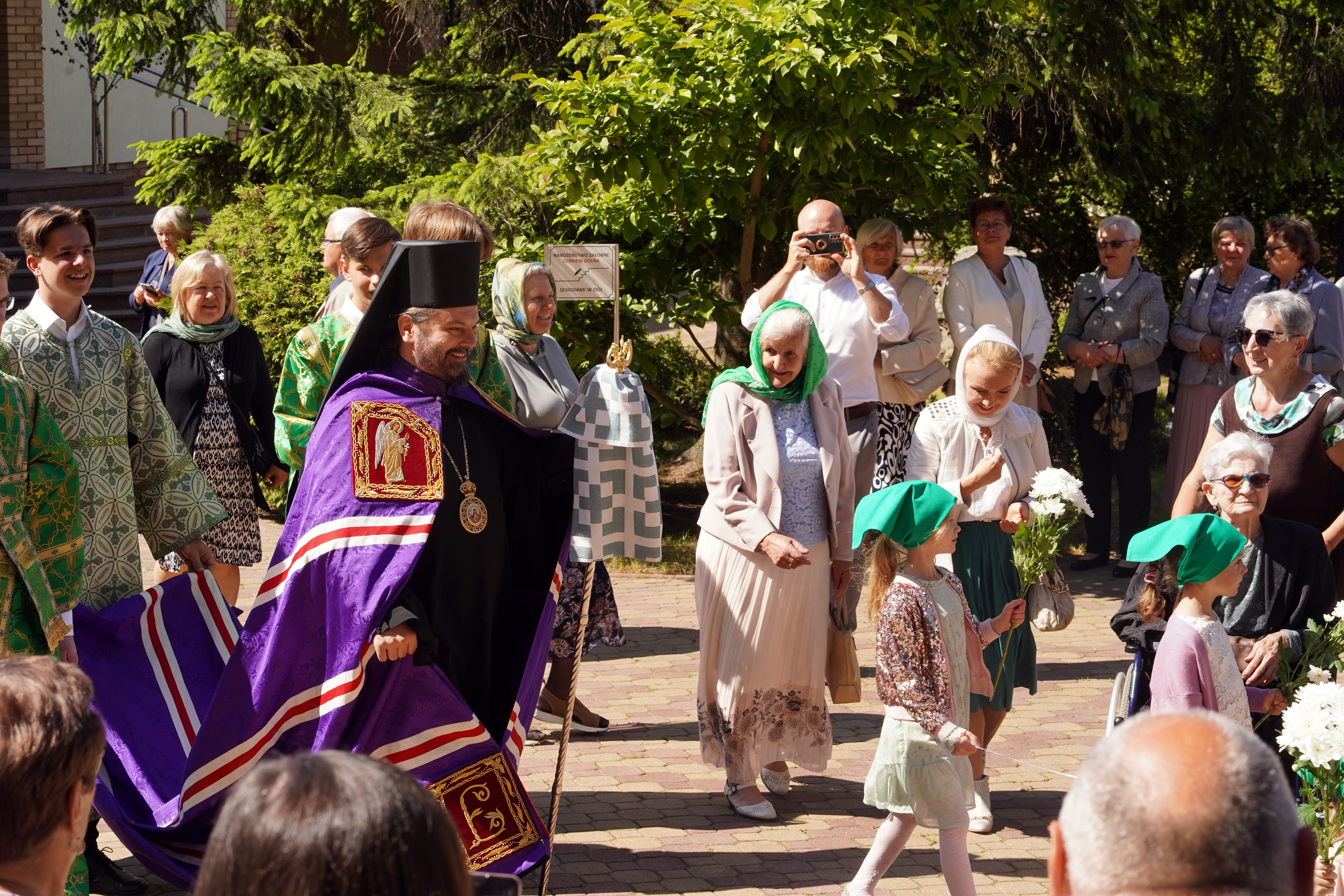 The Holy Spirit feast in the Holy Spirit church in Białystok