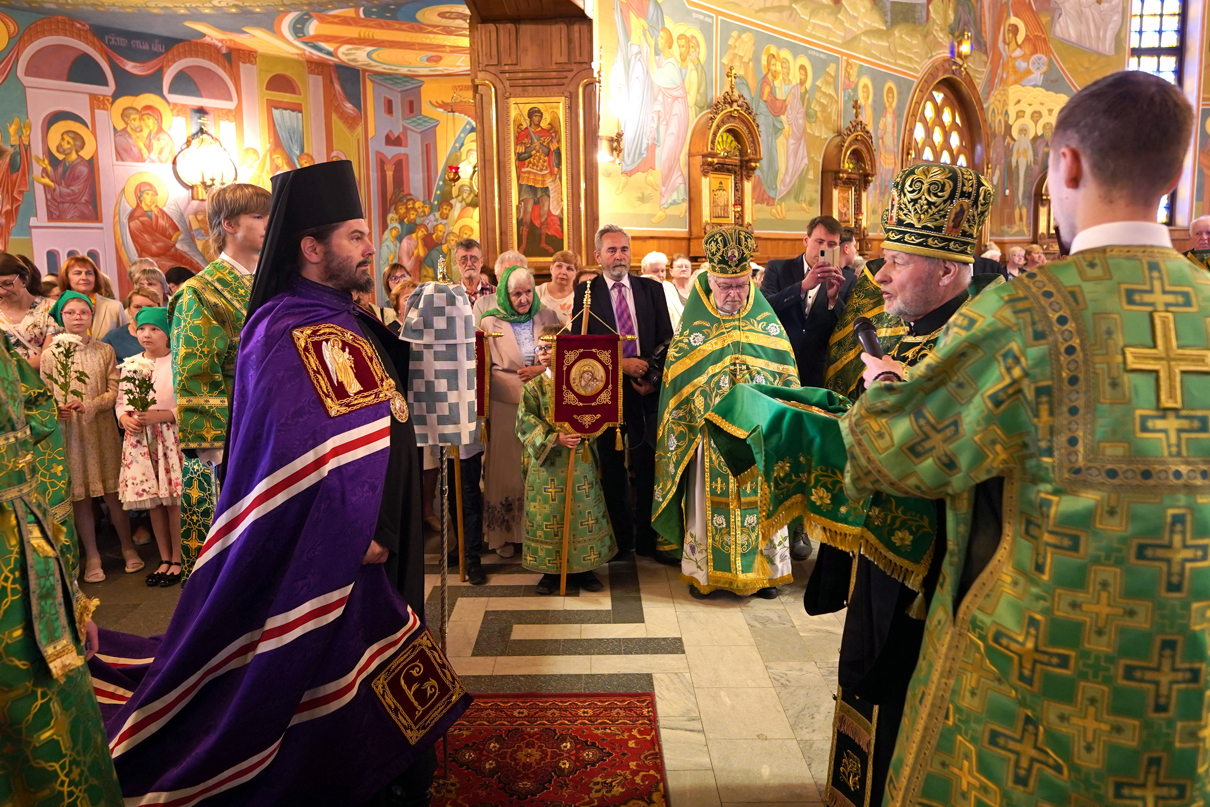 The Holy Spirit feast in the Holy Spirit church in Białystok
