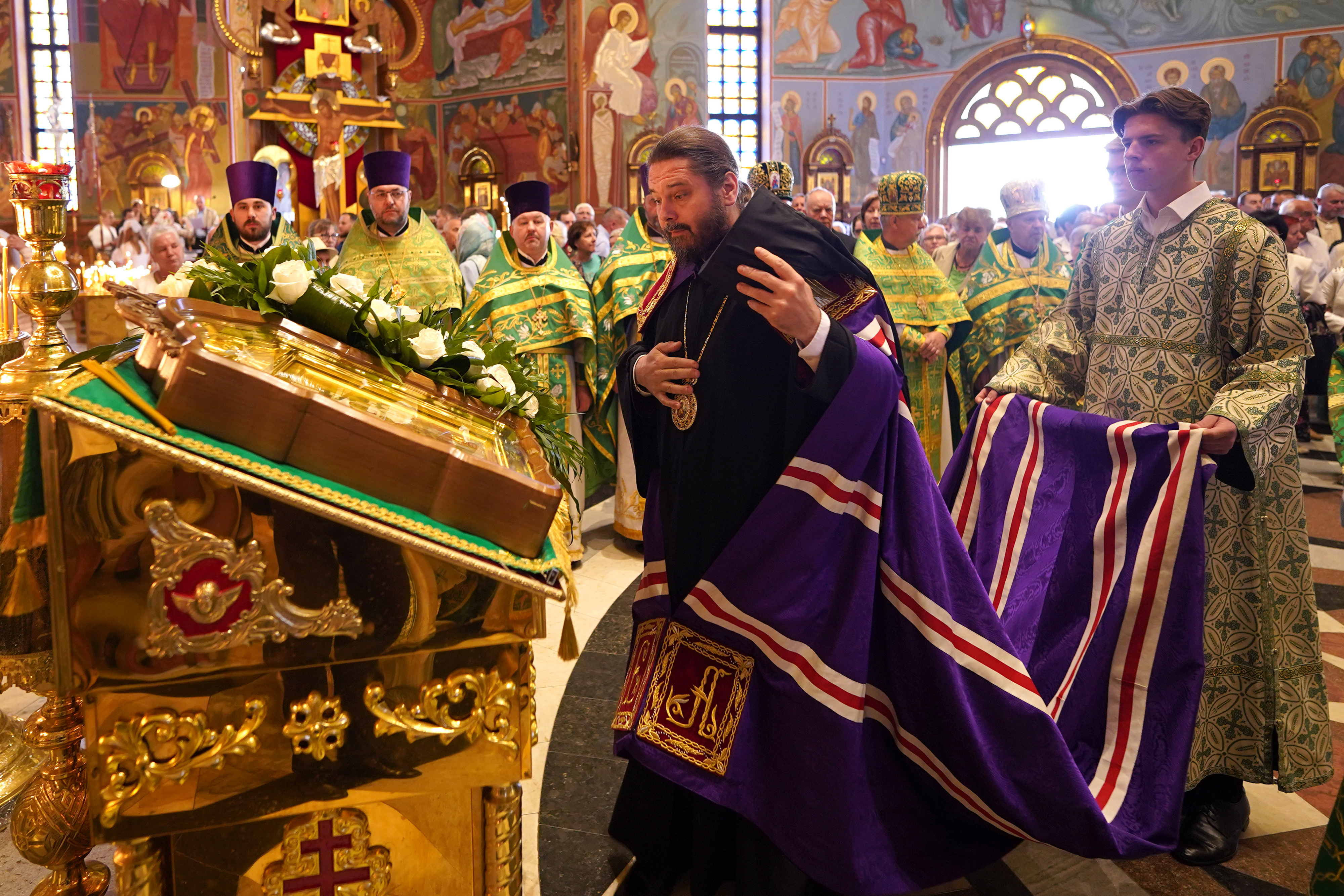 The Holy Spirit feast in the Holy Spirit church in Białystok