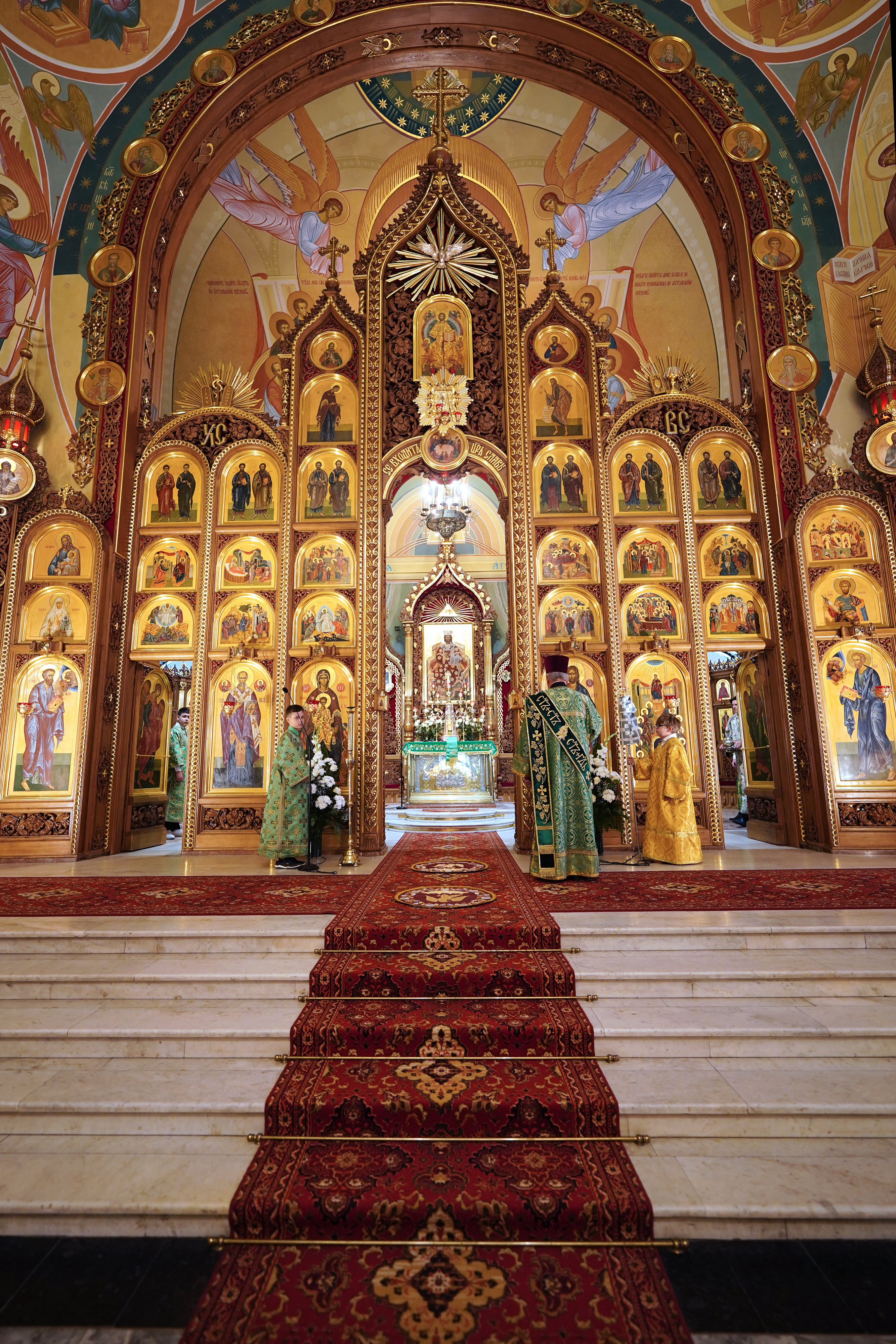The Holy Spirit feast in the Holy Spirit church in Białystok
