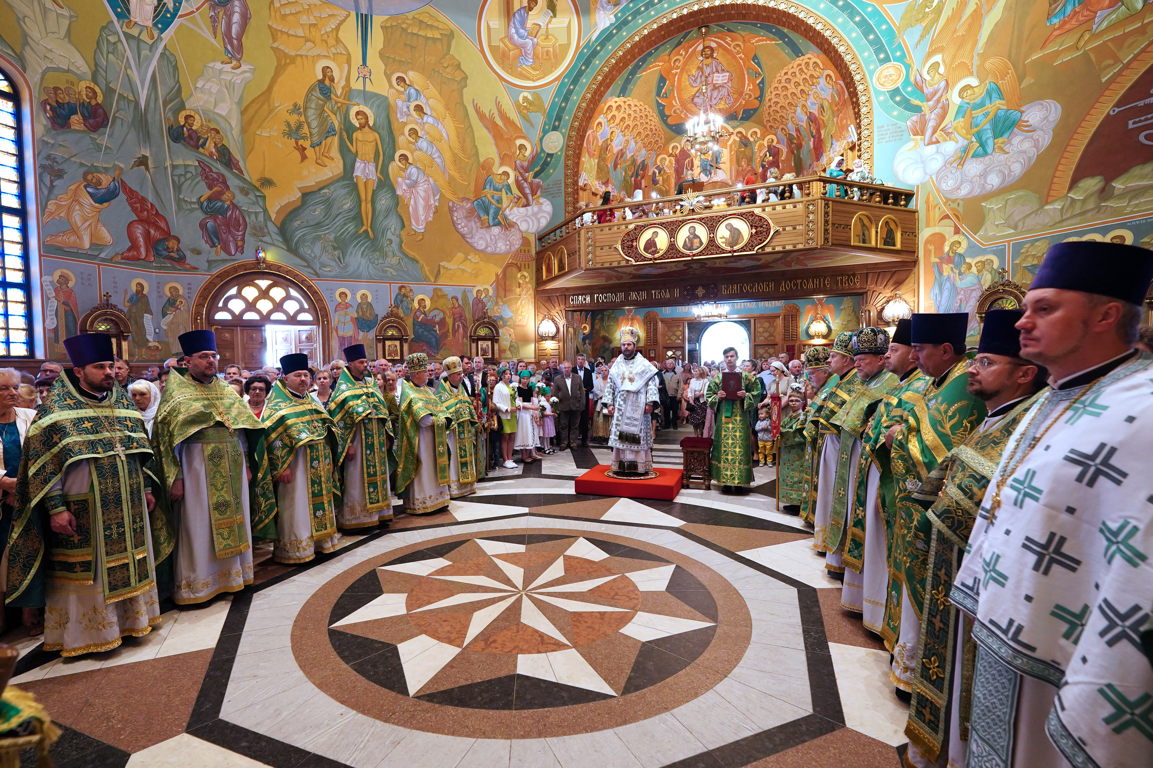 The Holy Spirit feast in the Holy Spirit church in Białystok