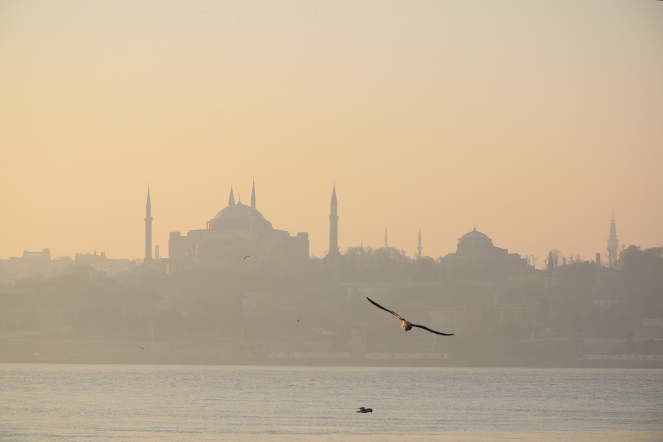 Dawne cerkwie: Hagia Sophia i św. Ireny, Bosfor, 2023