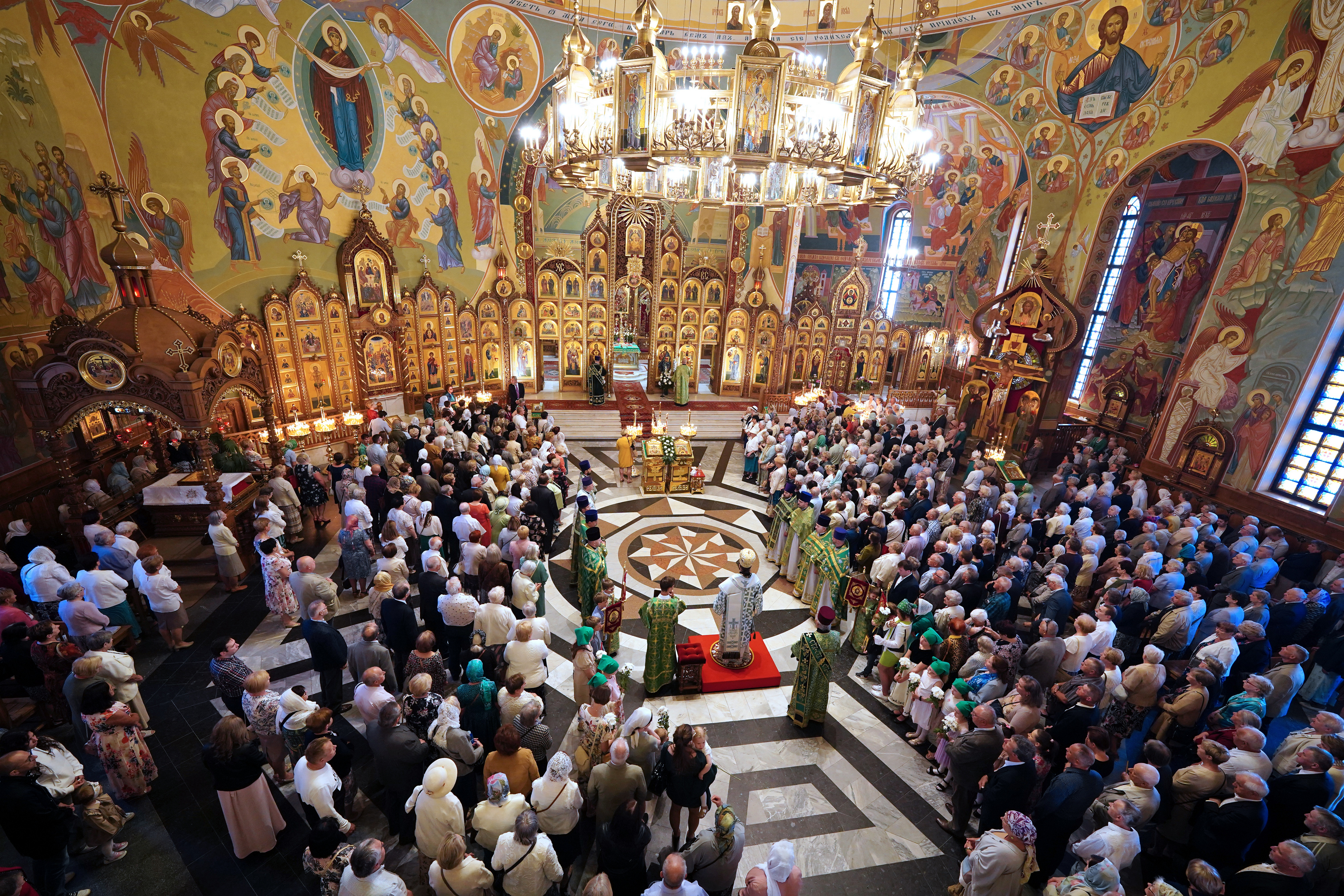 The Holy Spirit feast in the Holy Spirit church in Białystok 