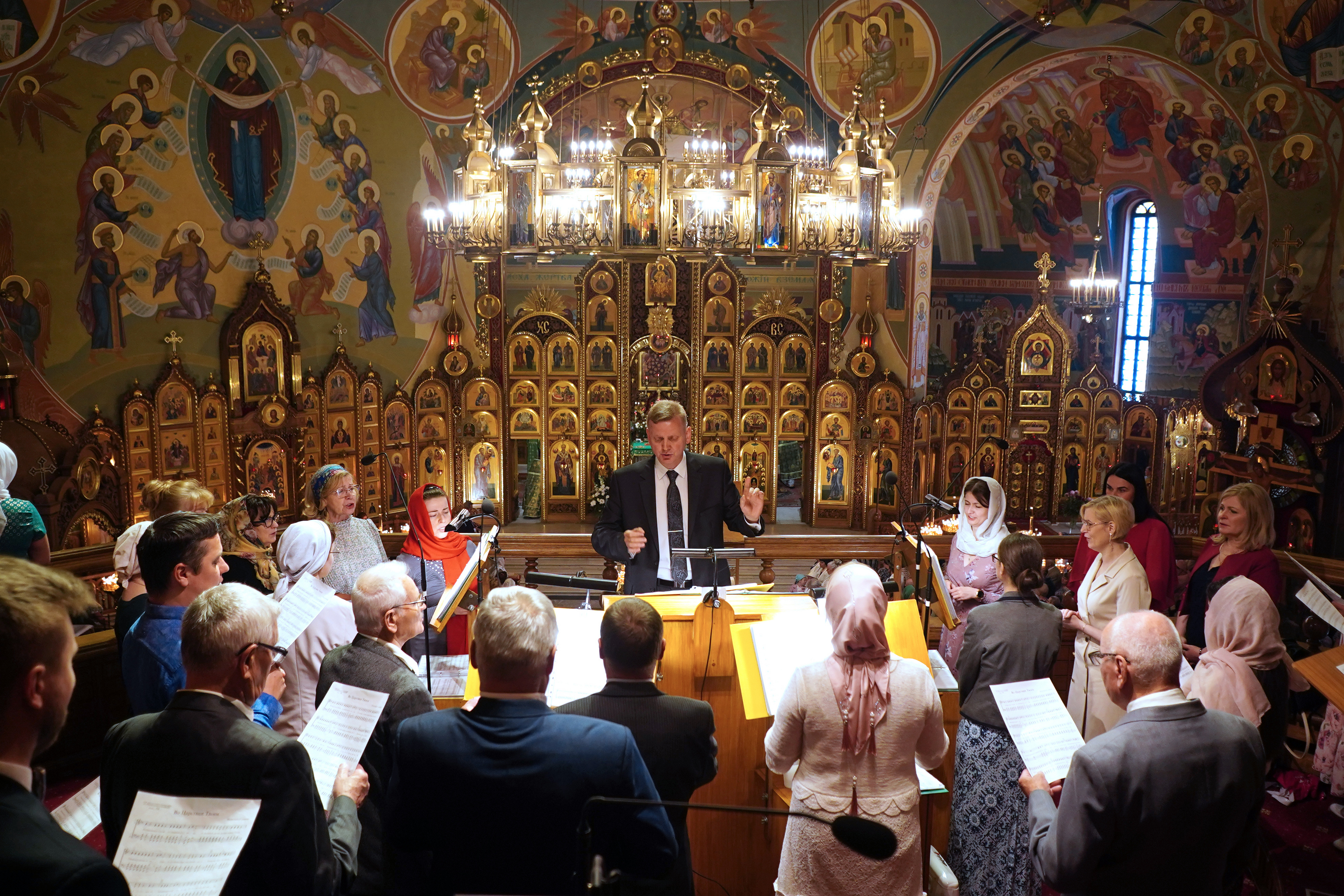 The Holy Spirit feast in the Holy Spirit church in Białystok