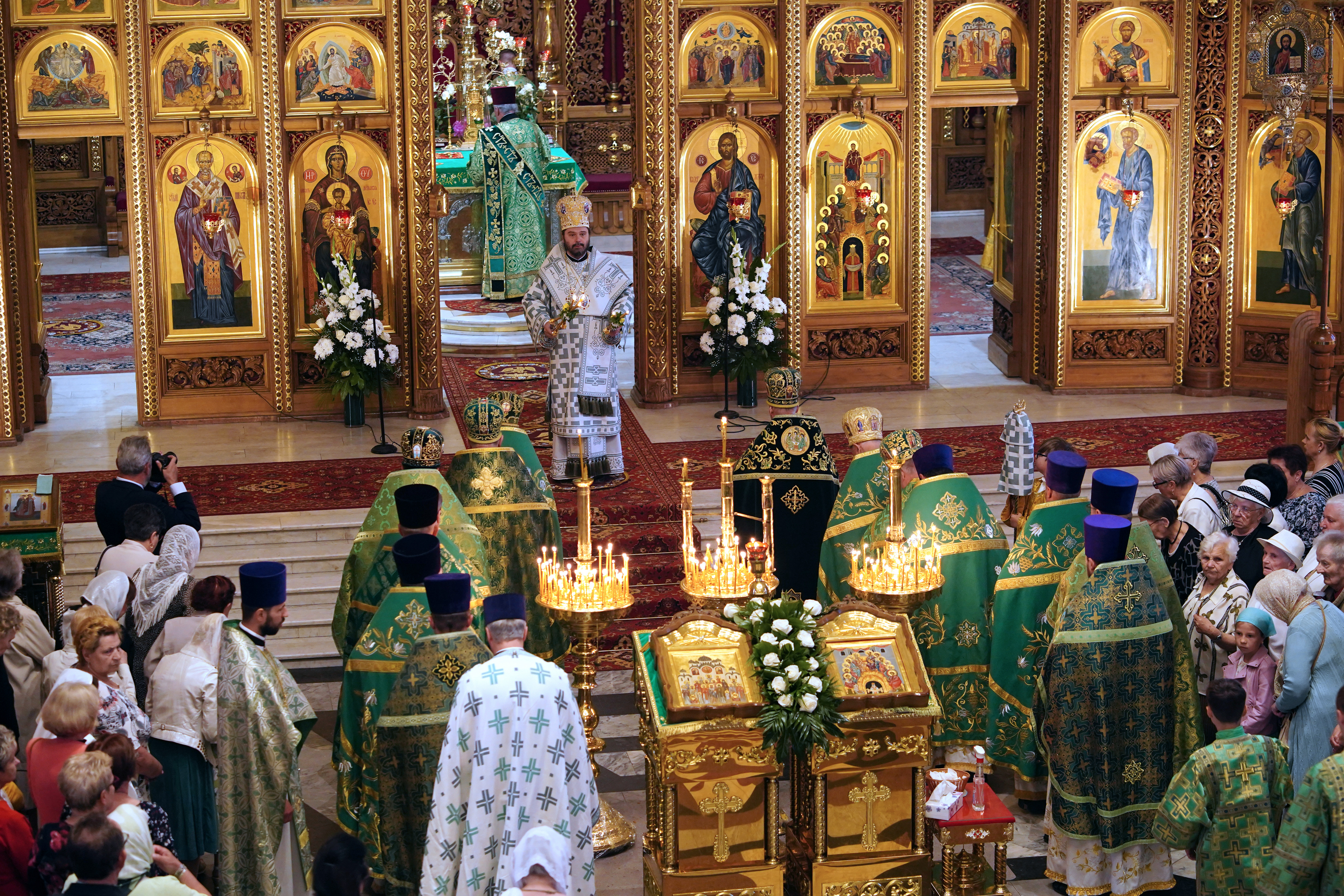 The Holy Spirit feast in the Holy Spirit church in Białystok