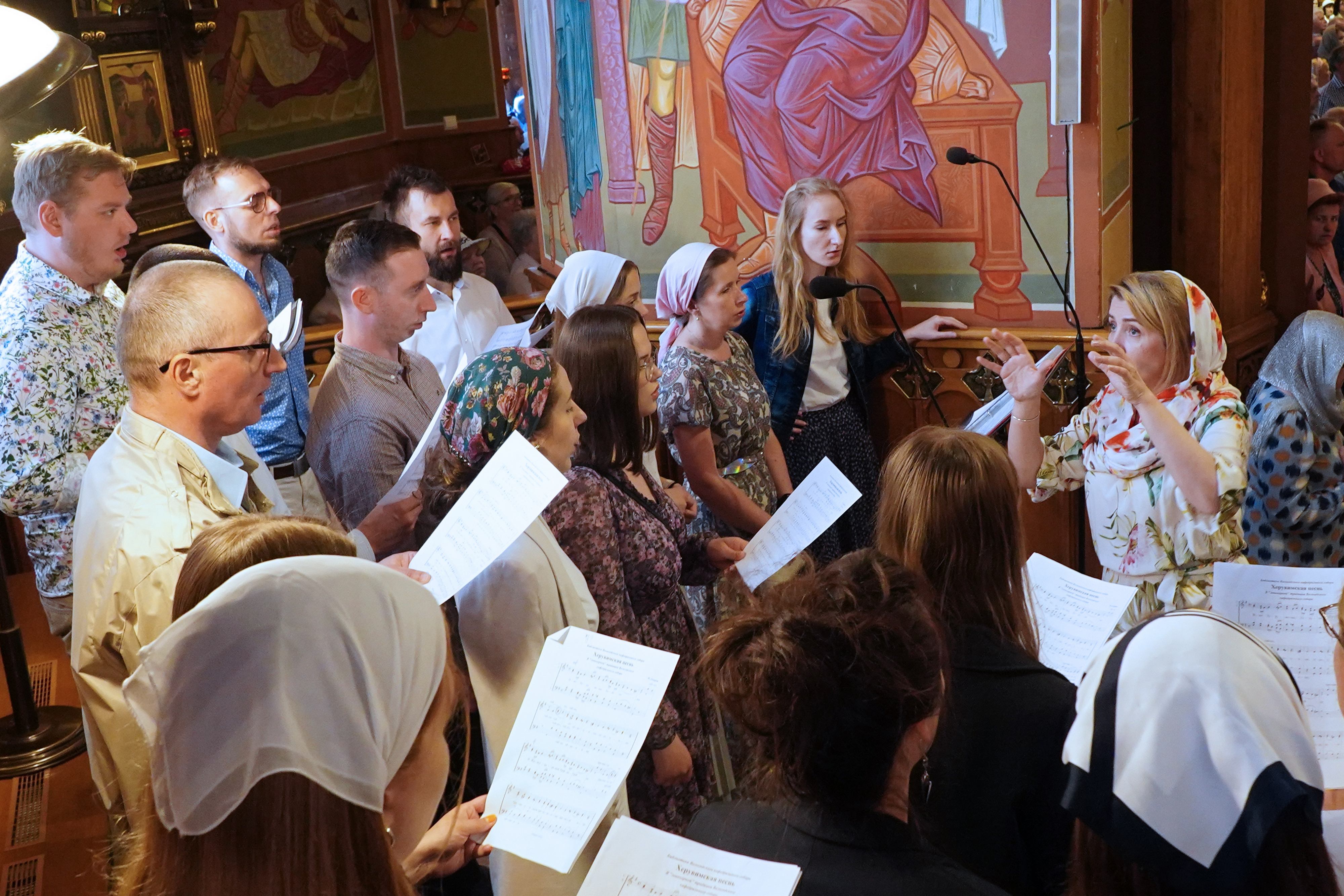The Holy Spirit feast in the Holy Spirit church in Białystok