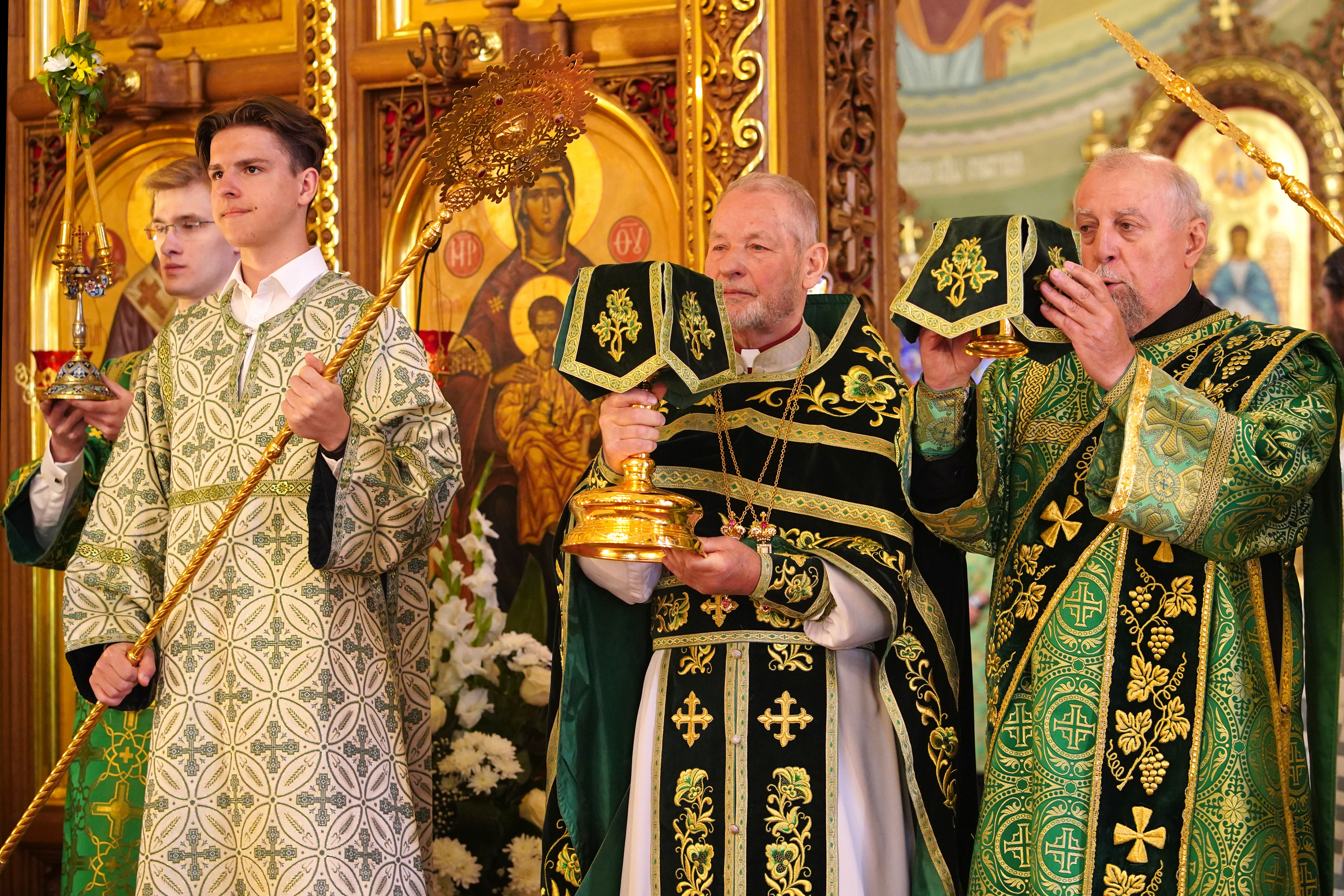 The Holy Spirit feast in the Holy Spirit church in Białystok
