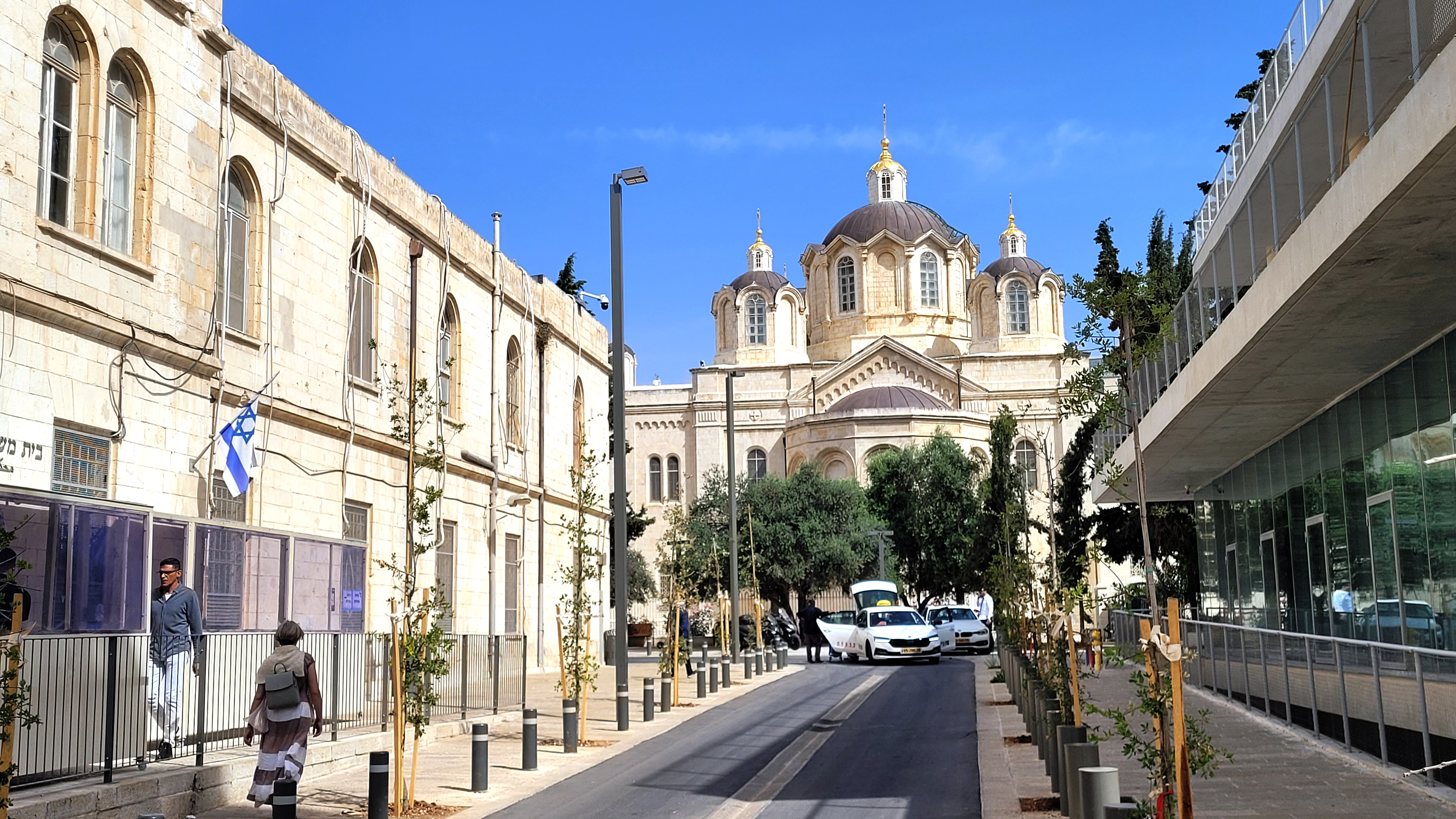The Holy Trinity Orthodox Russian Cathedral in Jerusalem