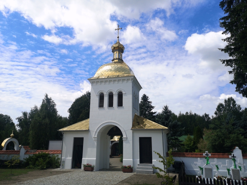 Brama monasteru w Jabłecznej, 2023