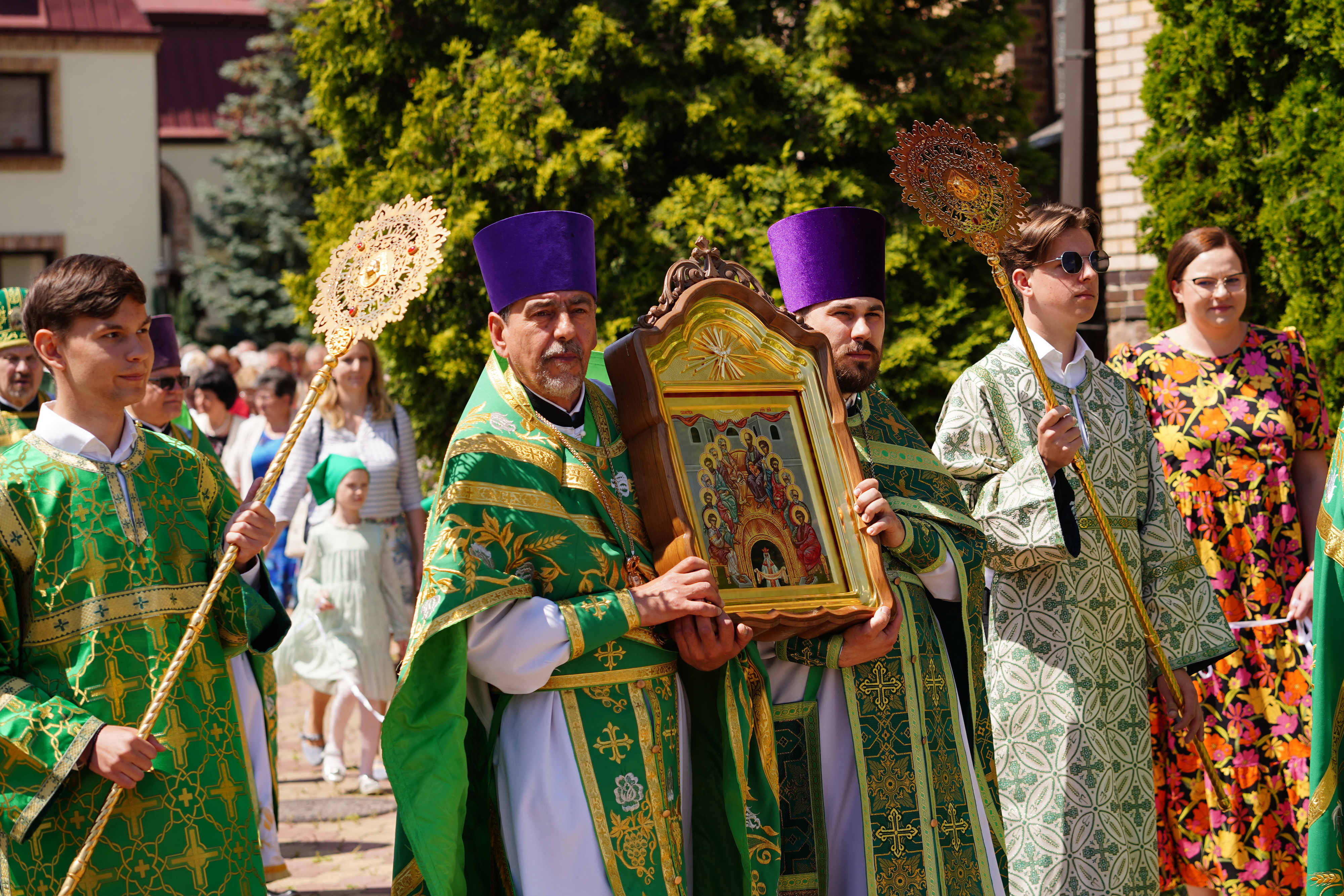 The Holy Spirit feast in the Holy Spirit church in Białystok